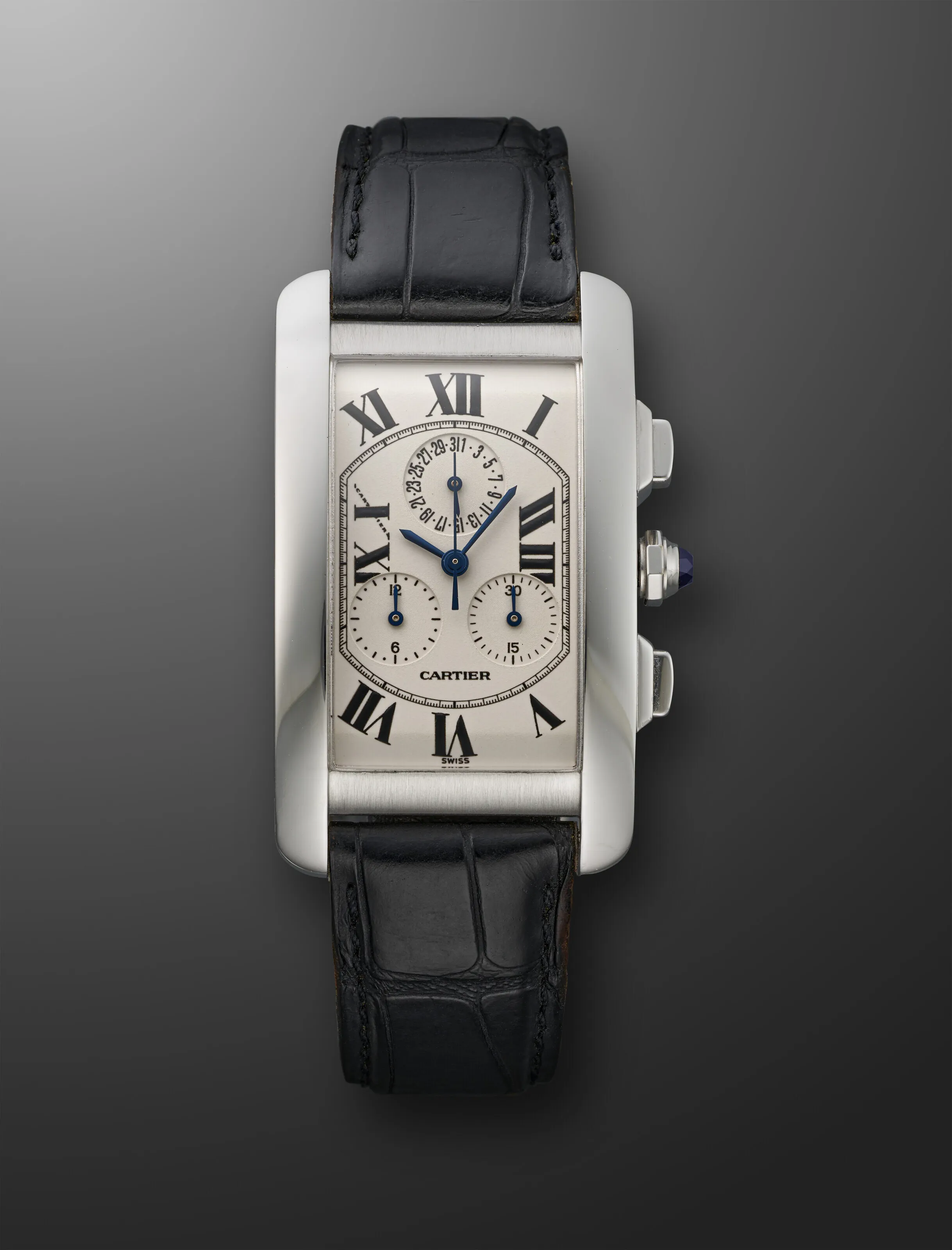 Cartier Tank 2312 26mm White gold White