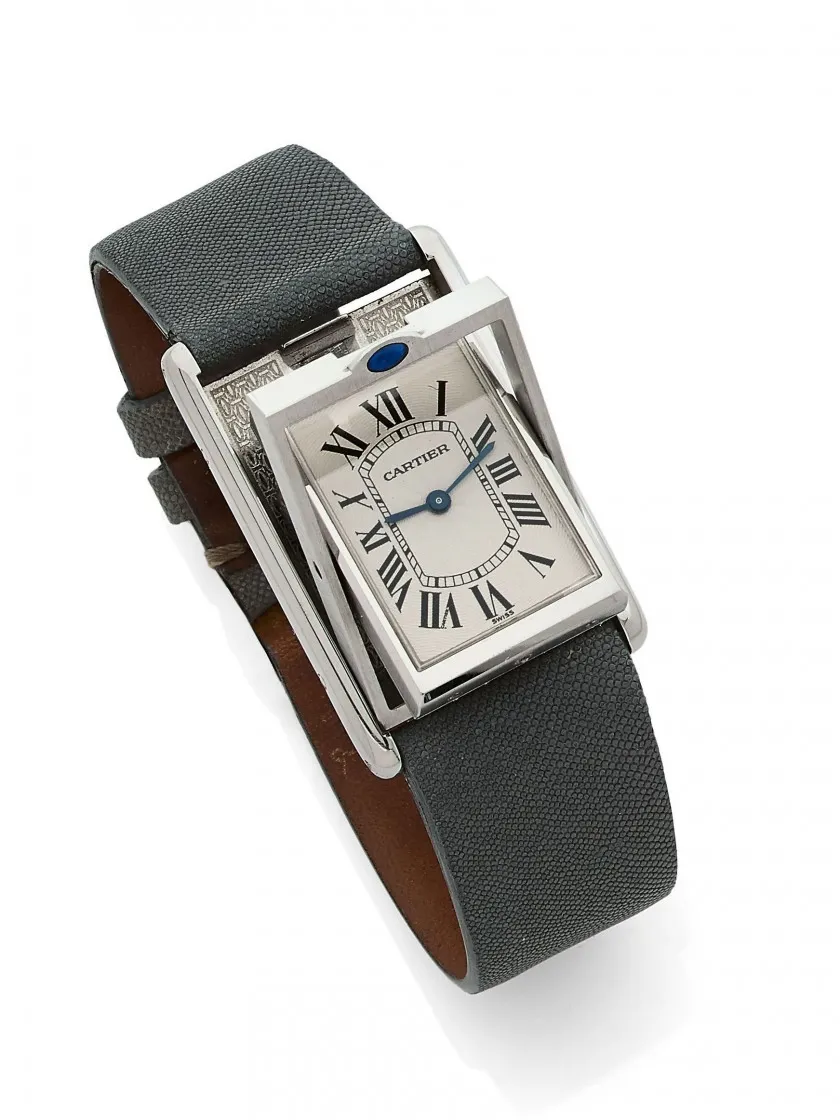 Cartier Tank 2391 25mm Stainless steel Silver