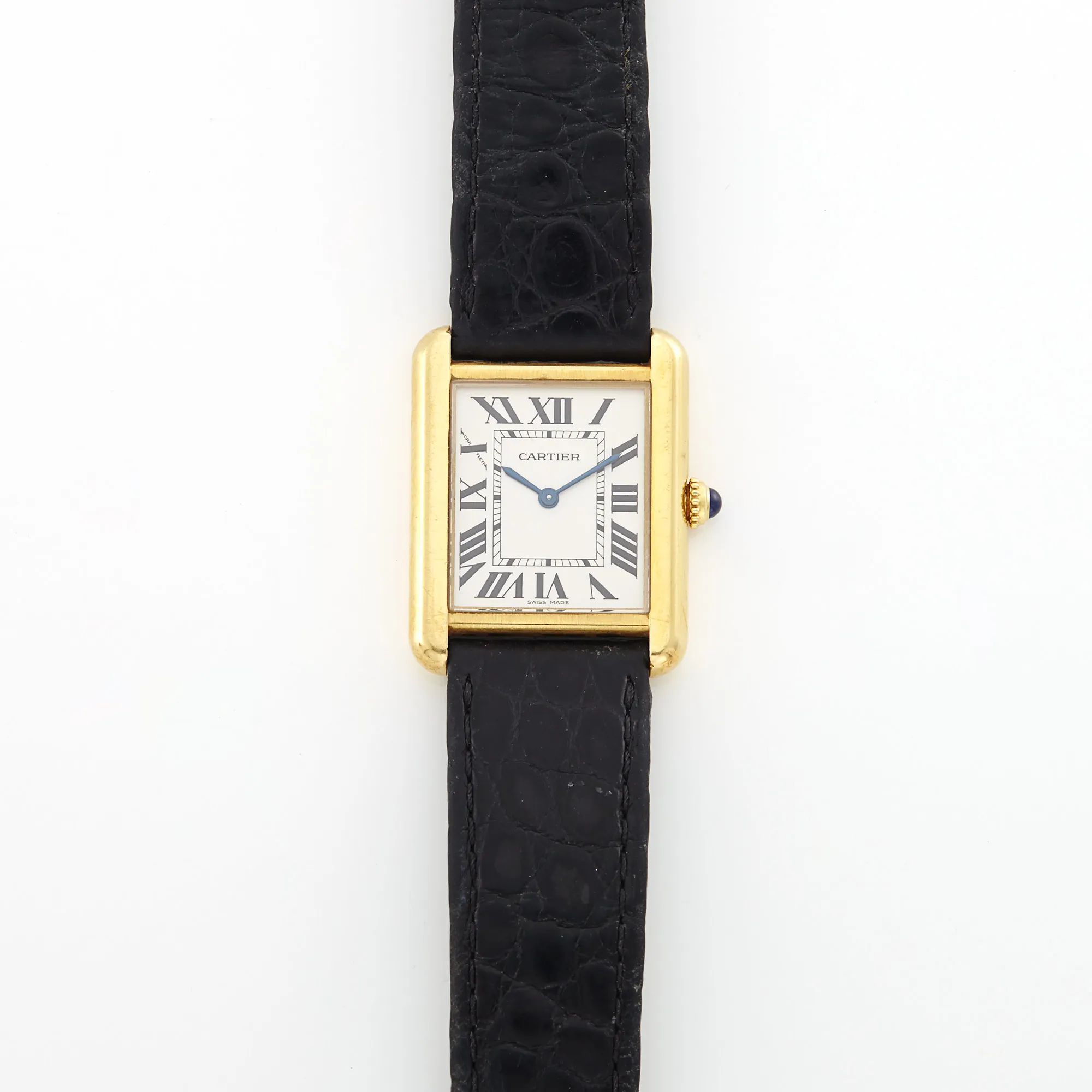 Cartier Tank 2743 31mm Yellow gold and stainless steel White