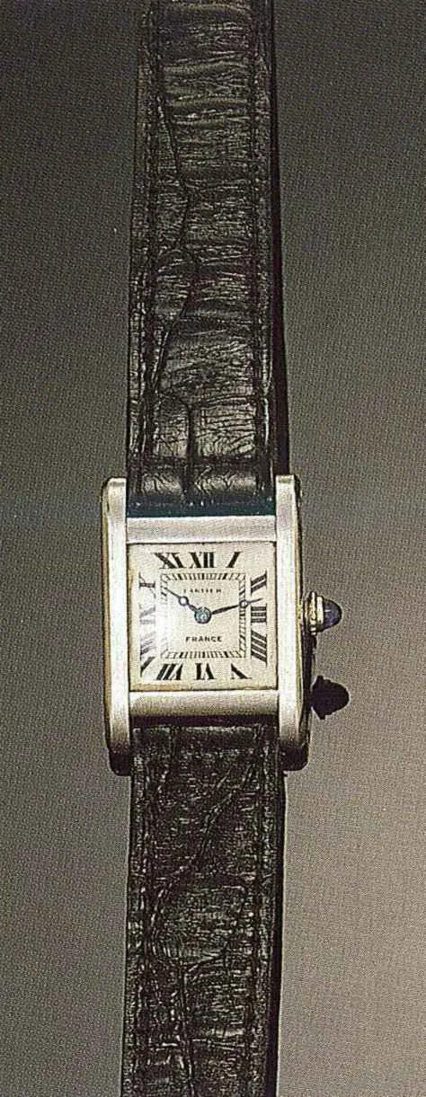 Cartier Tank 17mm Rose gold White