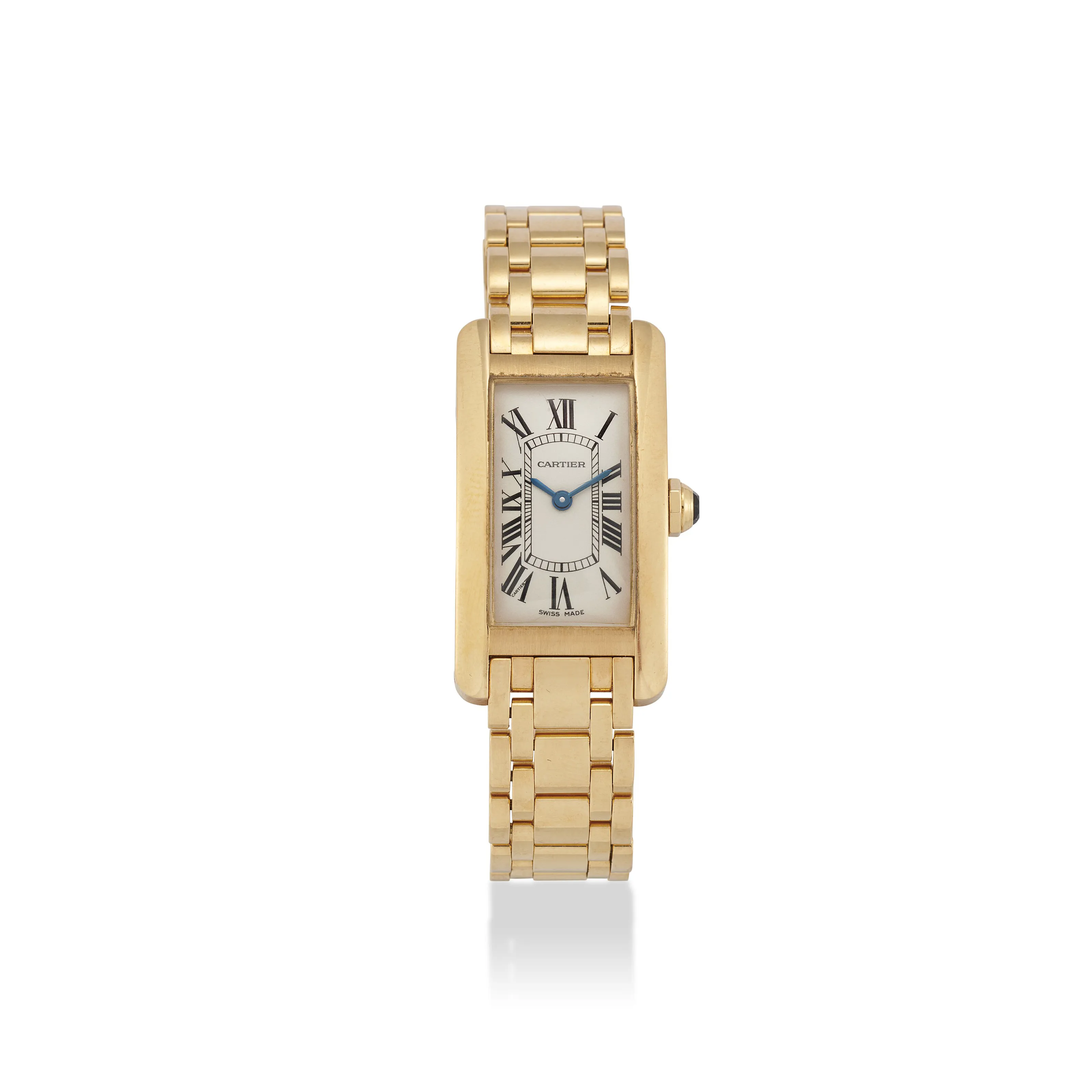 Cartier Tank 2482 35mm Yellow gold White