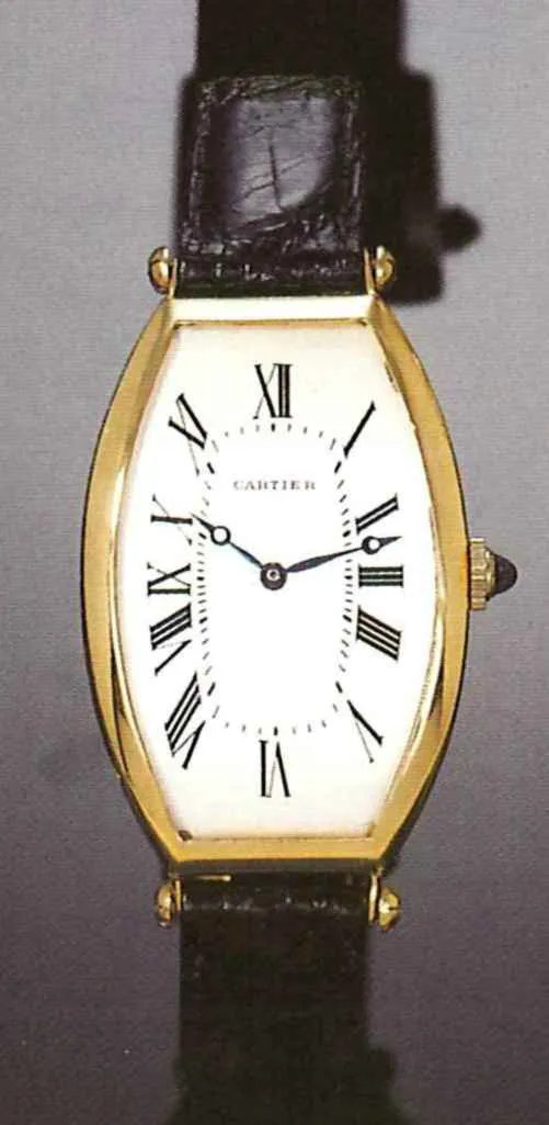 Cartier 26mm Yellow gold Silver