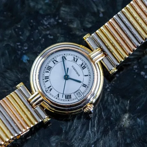 Cartier Trinity 26mm Yellow gold White