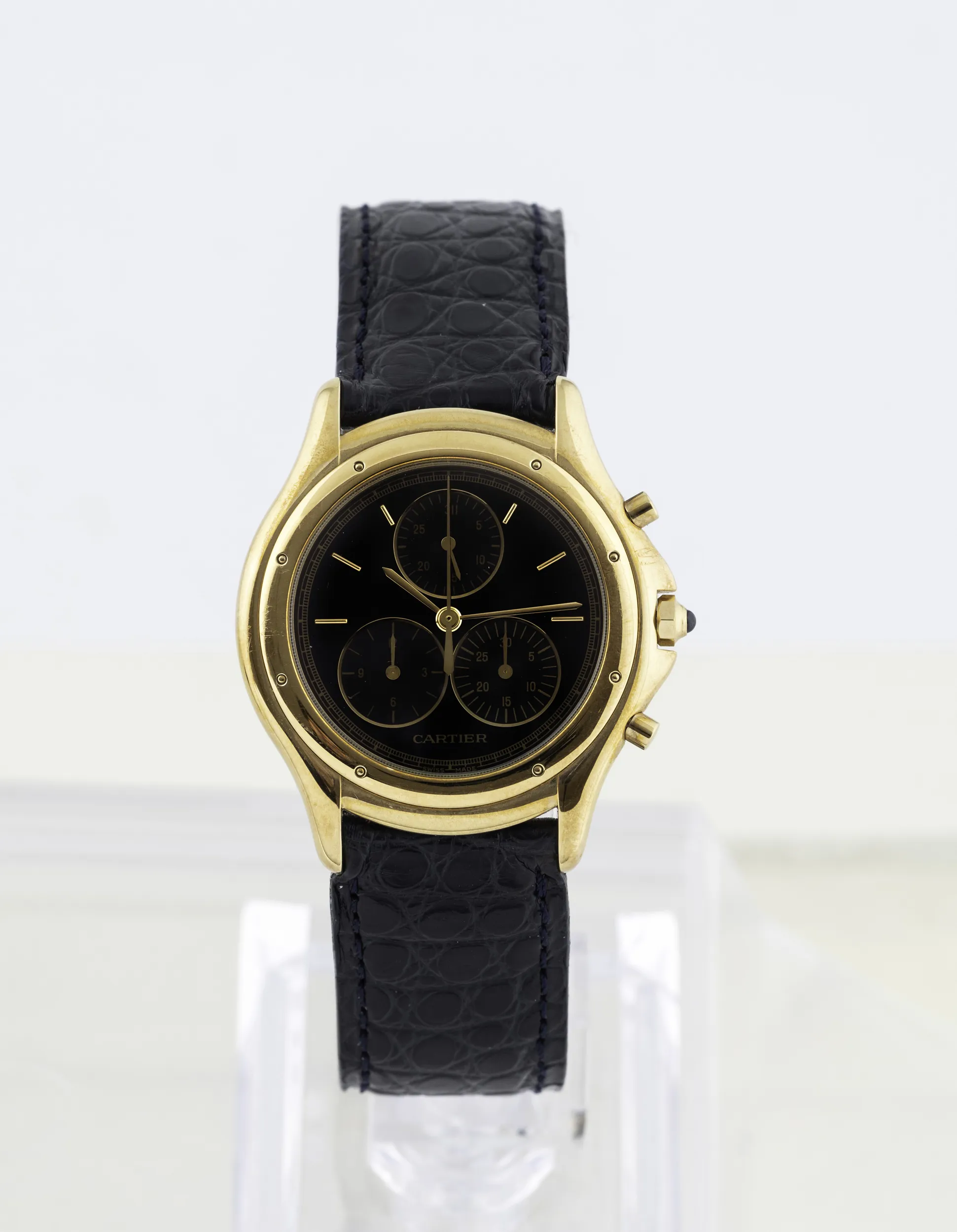 Cartier 1162 1 32mm Yellow gold Black 1