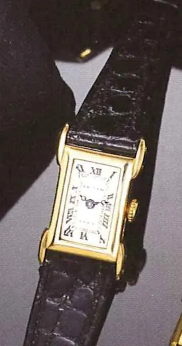 Cartier 17mm Yellow gold Silver