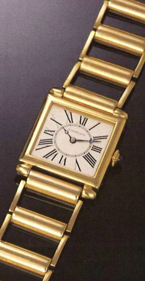 Cartier 25mm Rose gold Silver