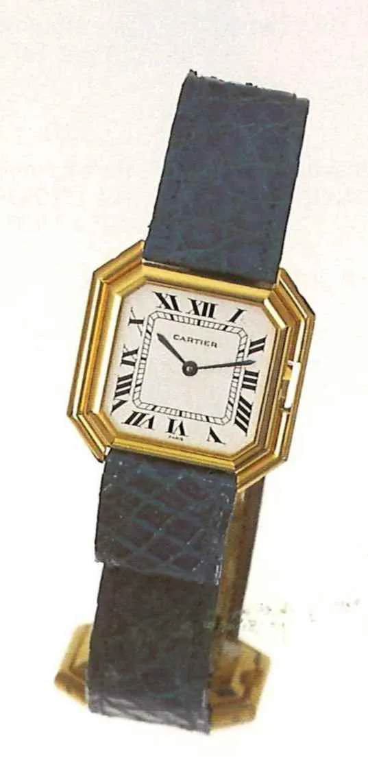 Cartier 31mm Yellow gold White