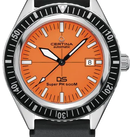 Certina Heritage Collection C037.407.17.280.10 43mm Stainless steel Orange