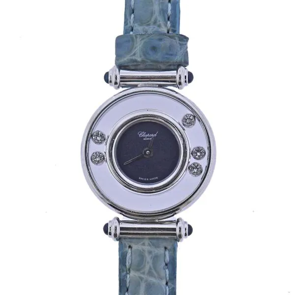 Chopard Happy Diamonds 20 4780 23 20mm White gold Blue