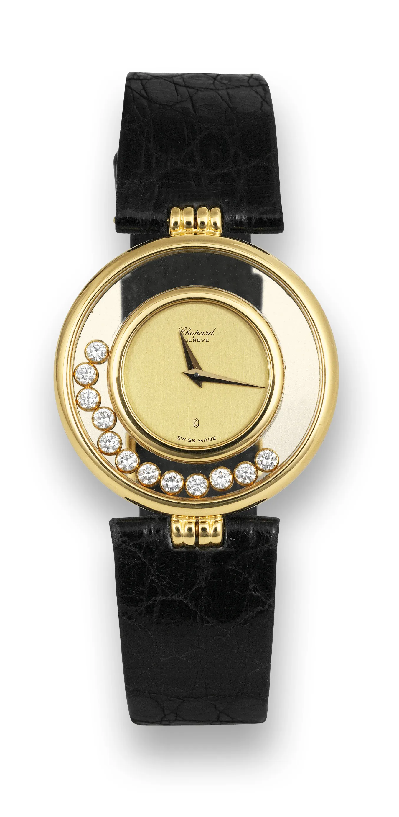 Chopard Happy Diamonds 31mm Yellow gold Gilt dial