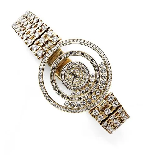 Chopard Happy Diamonds 34.5mm Yellow gold Diamond