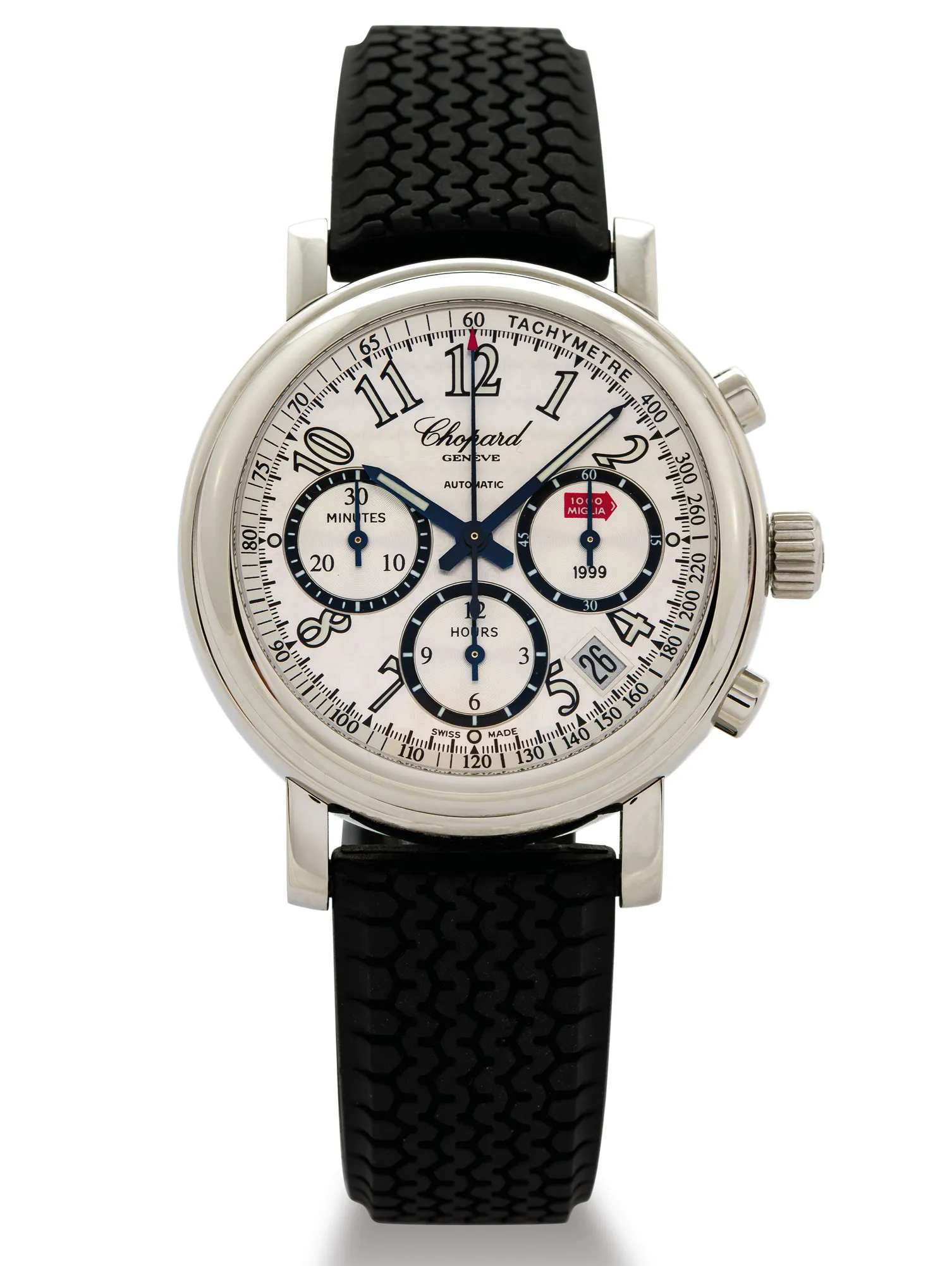 Chopard Mille Miglia 8331 39mm Stainless steel Silver