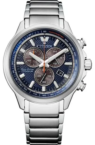 Citizen Eco-Drive AT2470-85L 42mm Titanium Blue