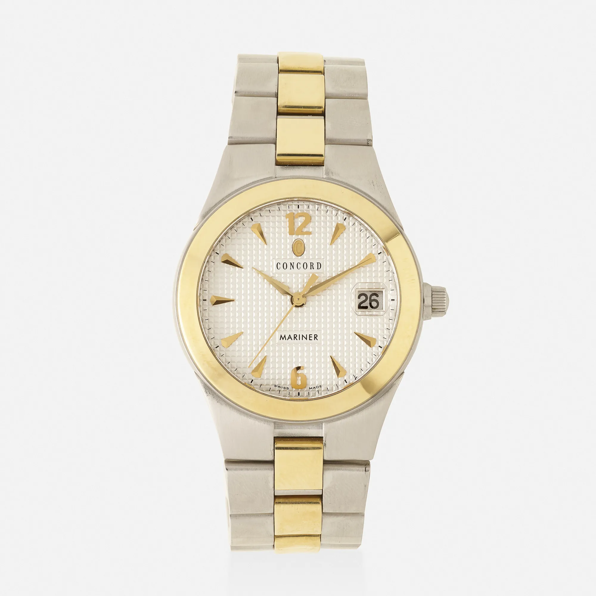 Concord Mariner 11.C2.1892 18mm Yellow gold and Stainless steel White