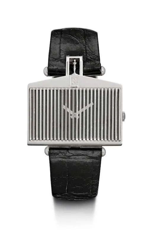 Corum Spirit of ecstasy 55585 40mm White gold Black