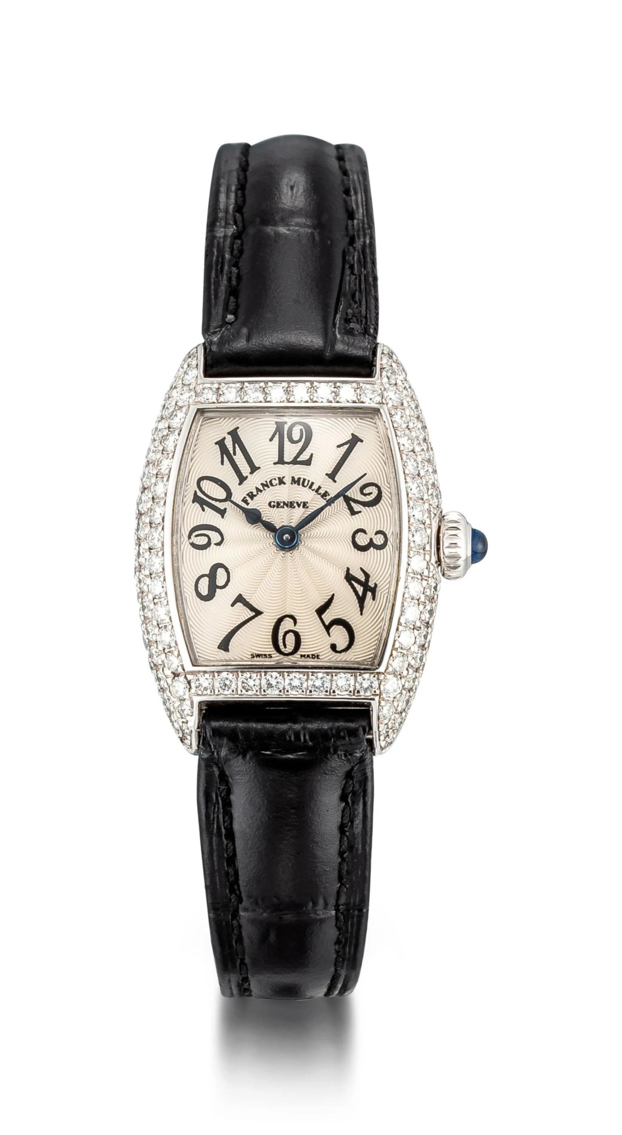 Franck Muller 2501 MC D 20mm White gold Silver