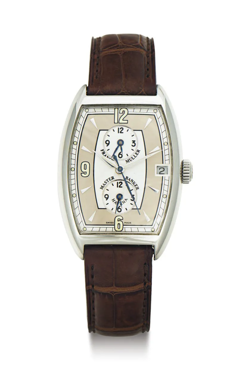 Franck Muller Master Banker 2852 MB HV 43mm Stainless steel Silver