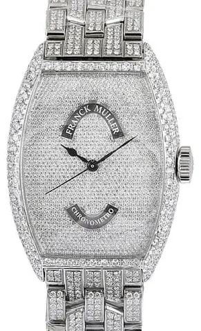 Franck Muller 5850 32mm White gold Silver