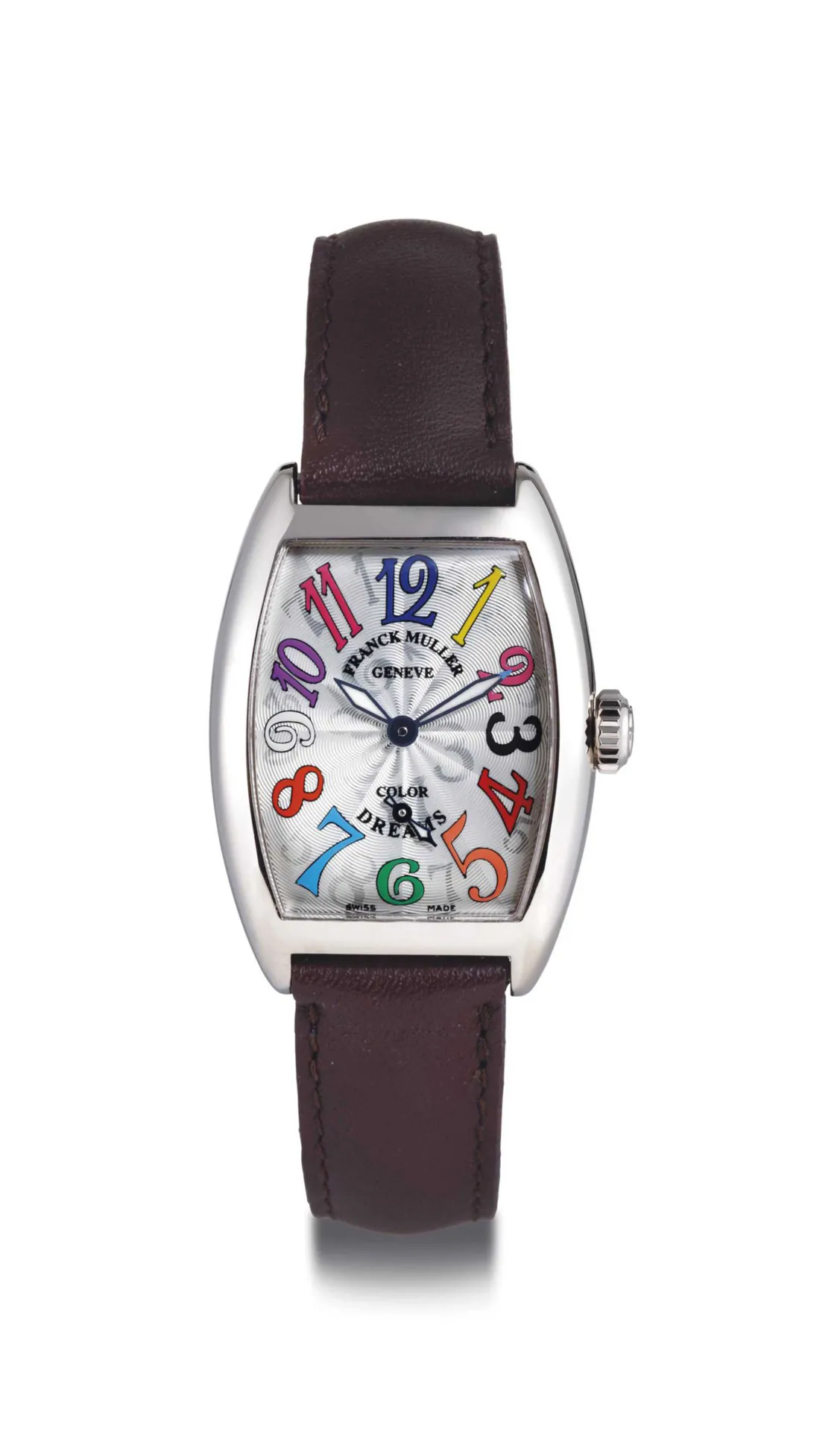 Franck Muller Color Dreams 1750 S6 34.5mm White gold Silver