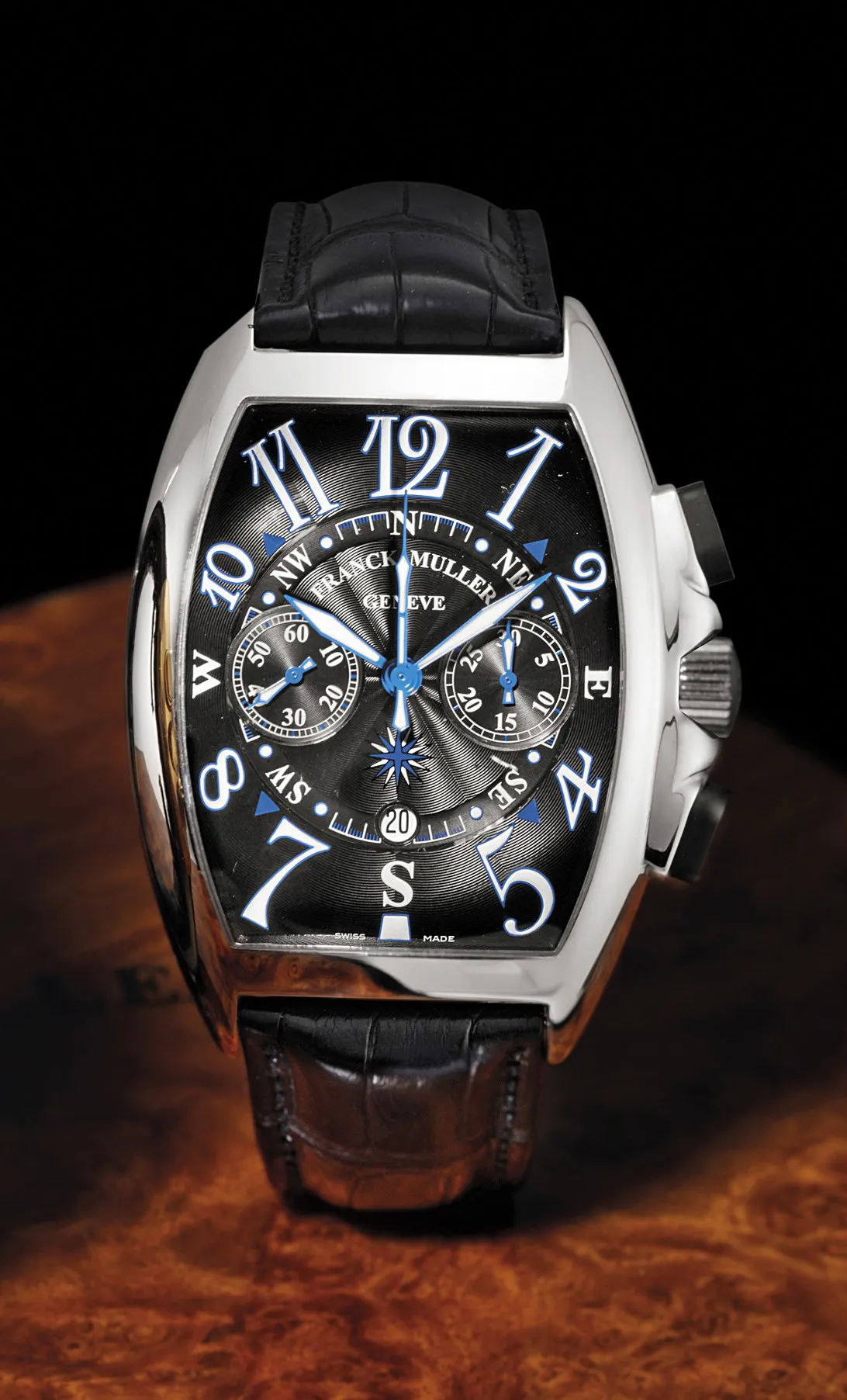 Franck Muller Mariner 45mm Stainless steel Black