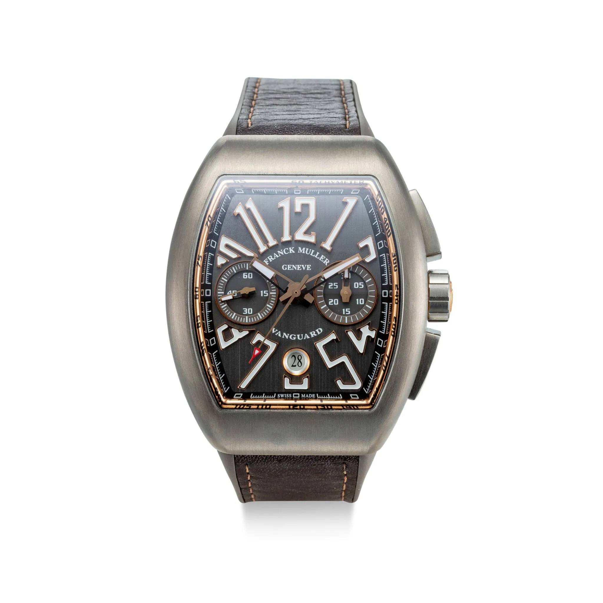 Franck Muller Vanguard V45CCDT 44mm Titanium Gray