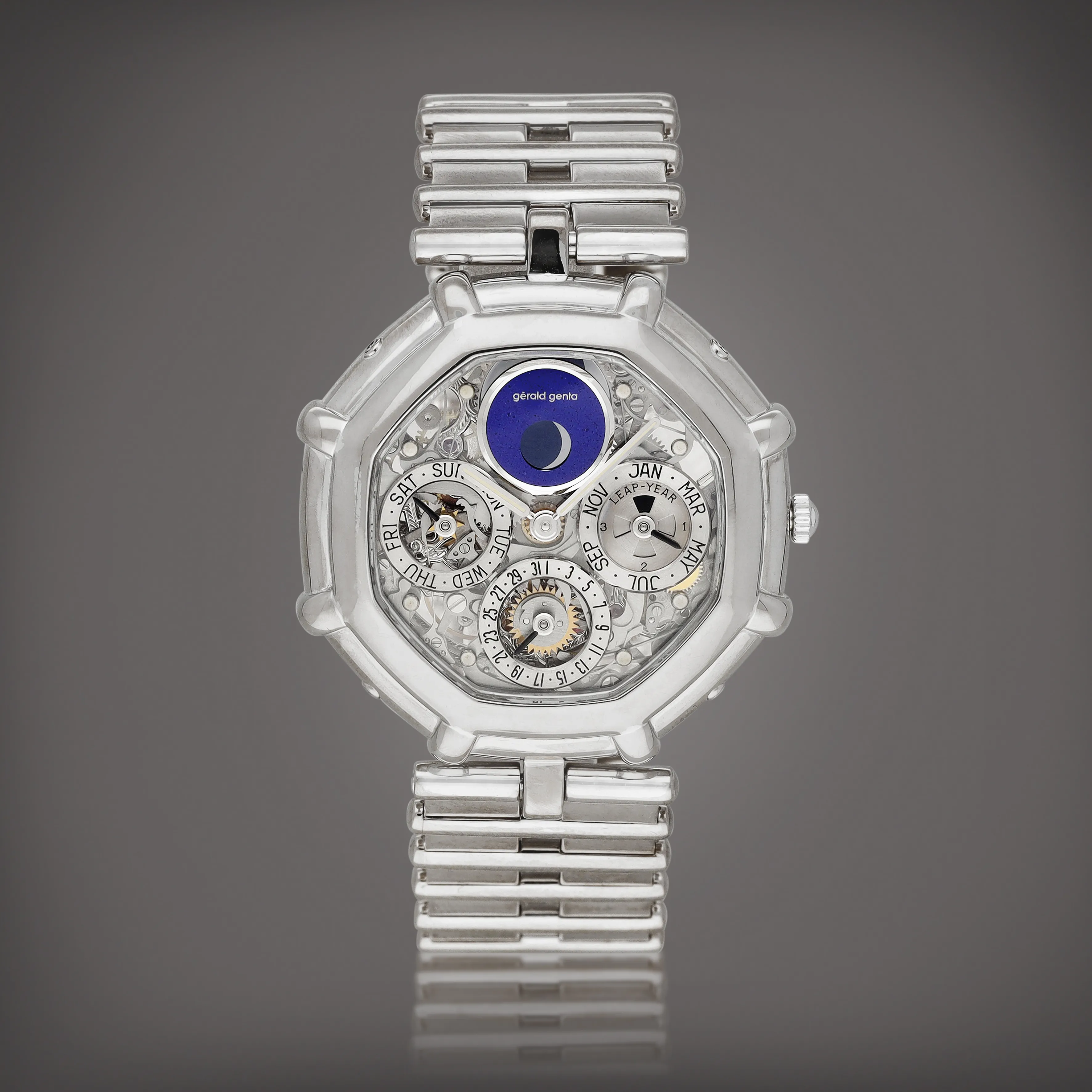 Gérald Genta G25394 35mm White gold Silver