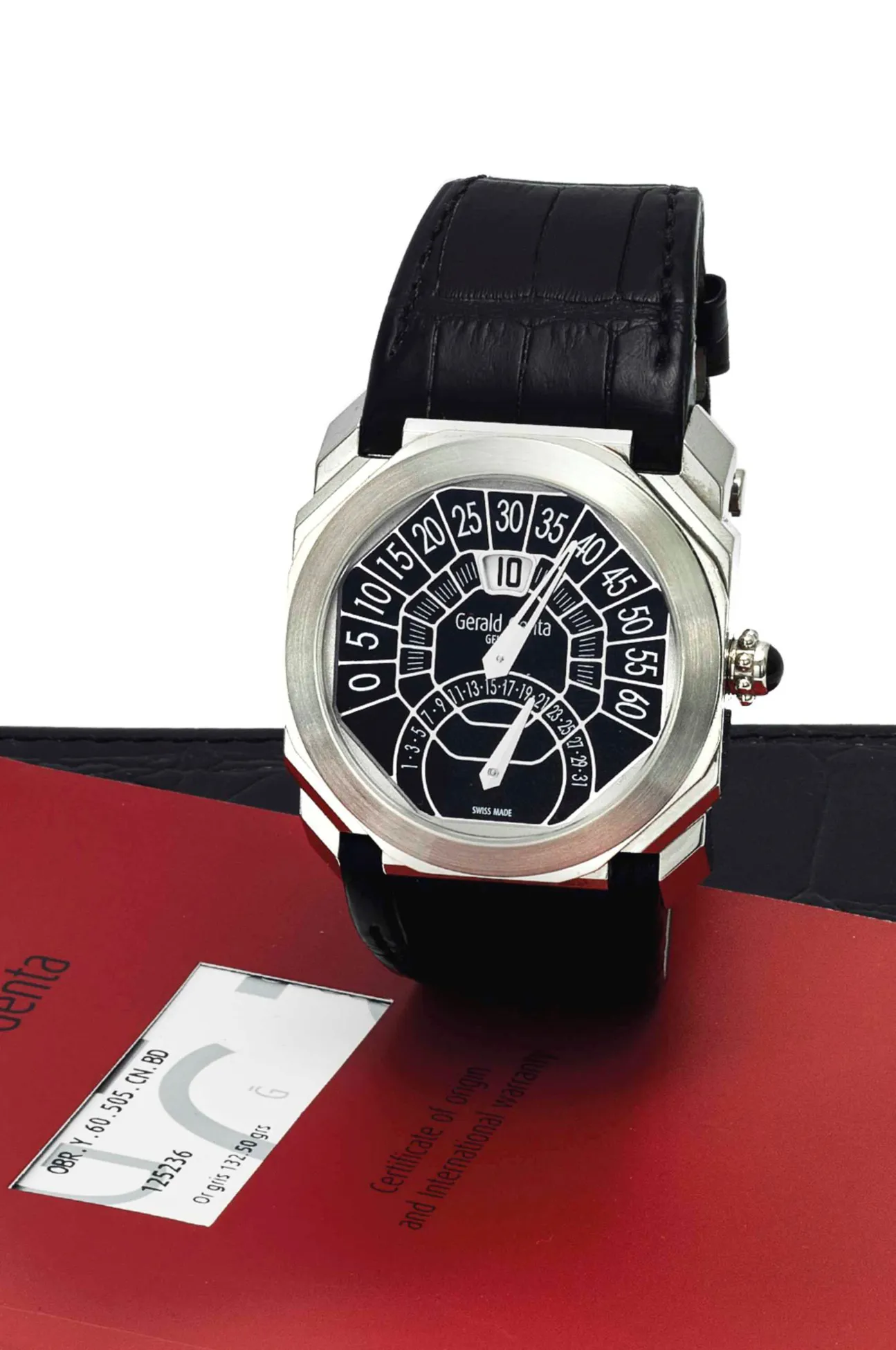 Gérald Genta Octo Bi-Retro OBR.Y.50.520.CN.BD 39mm White gold Black