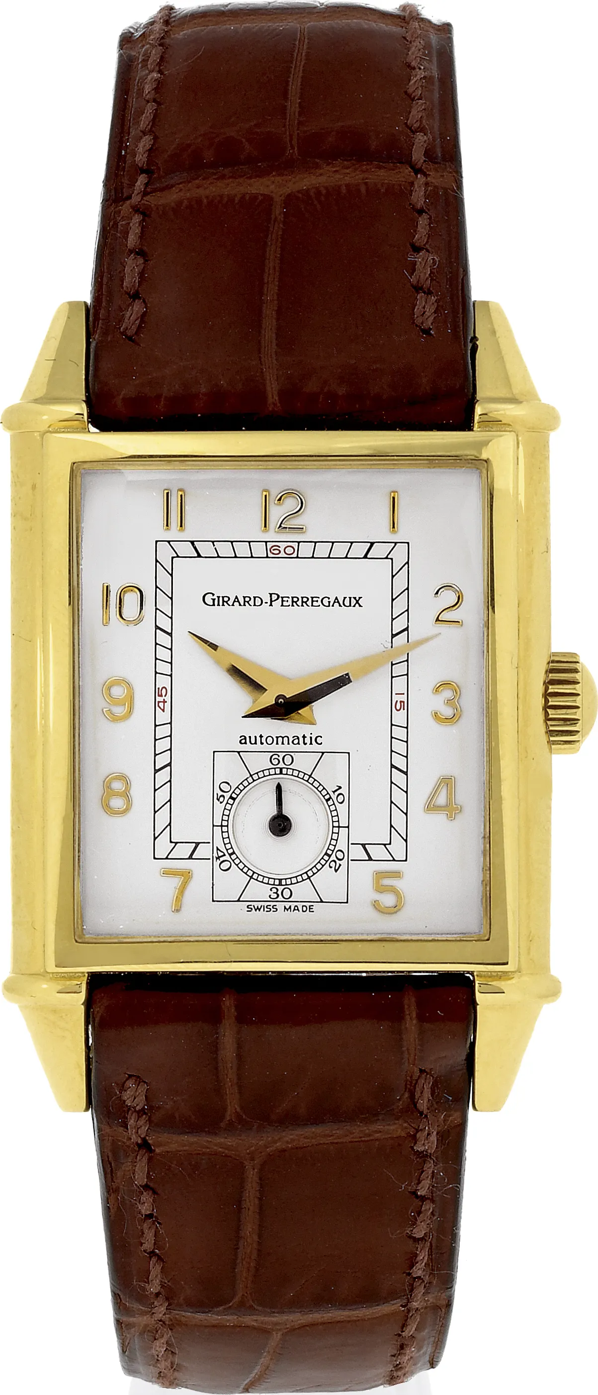 Girard-Perregaux 2594 27mm Yellow gold Silver