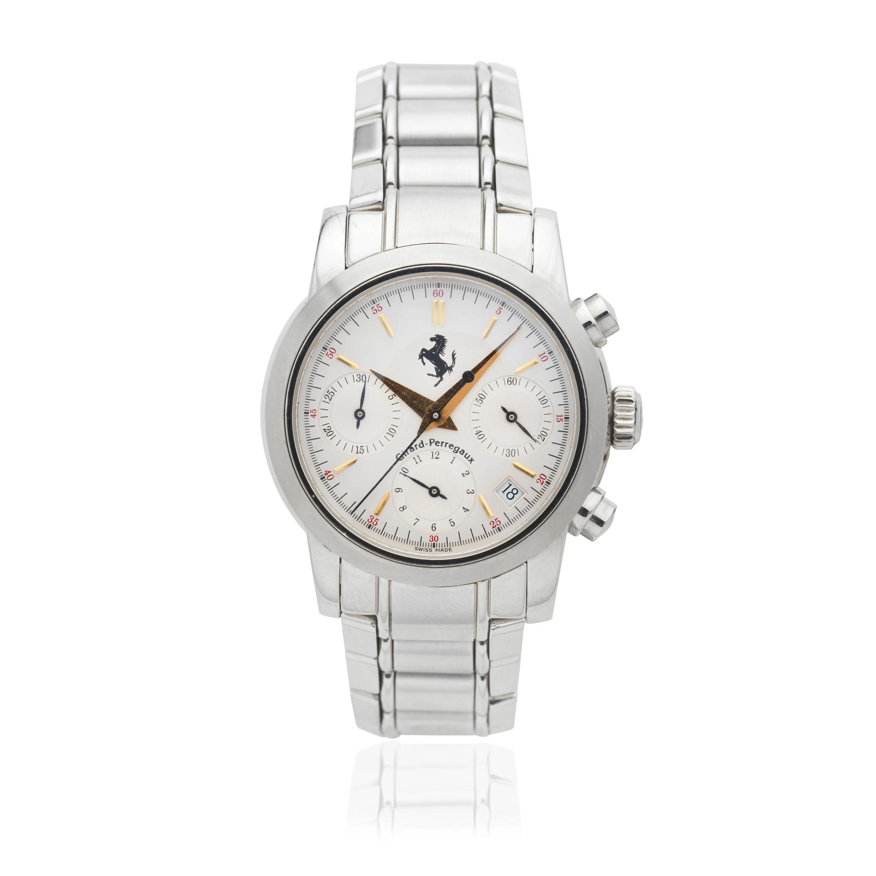 Girard-Perregaux 8020 38mm Stainless steel Silver