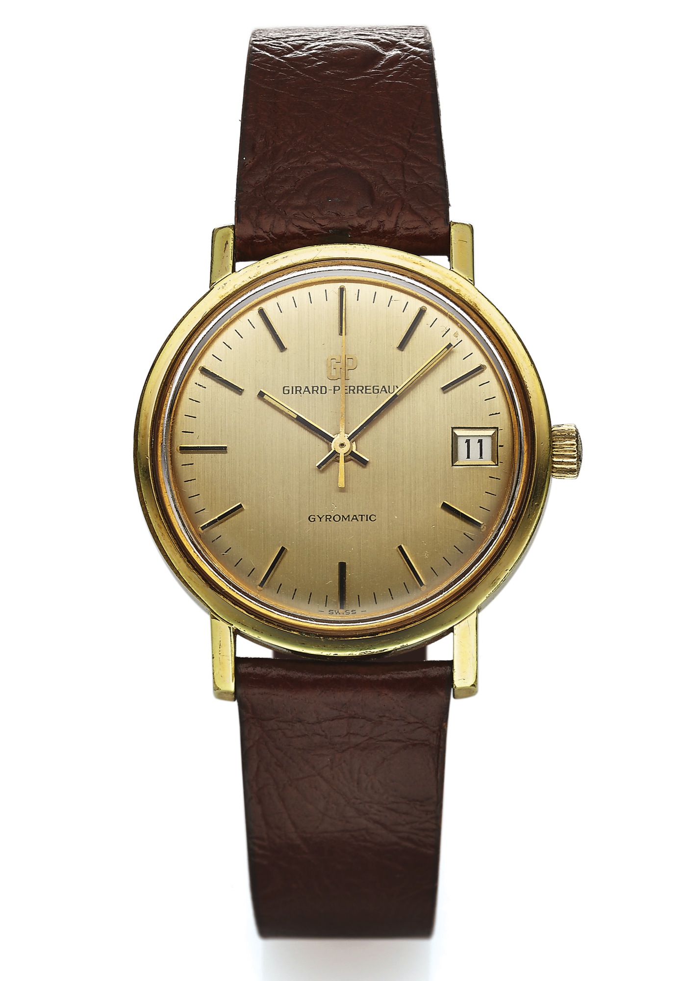 Girard-Perregaux Gyromatic 9788 Gold-plated Champagne 1977