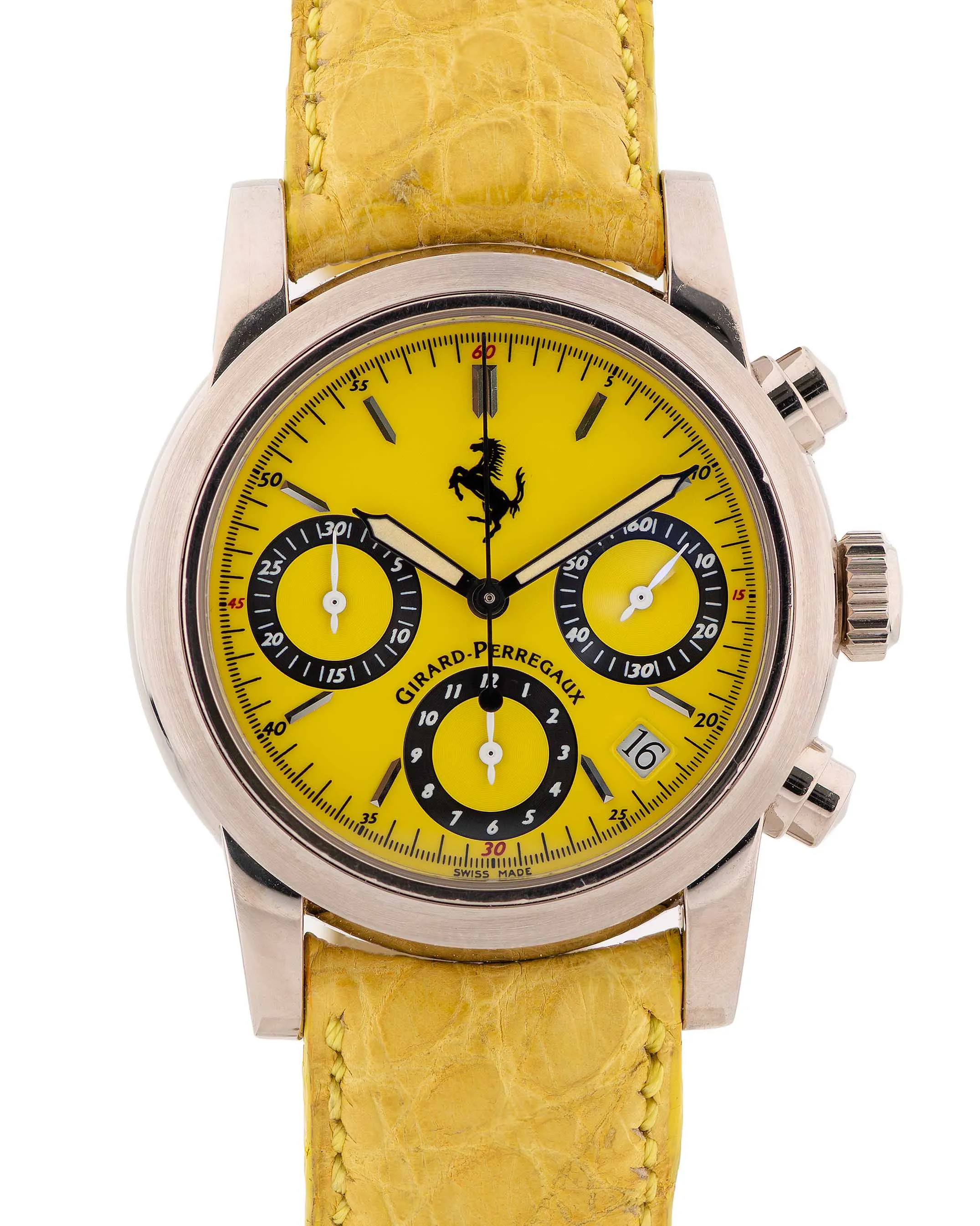 Girard-Perregaux Ferrari 8020 38mm Stainless steel Yellow