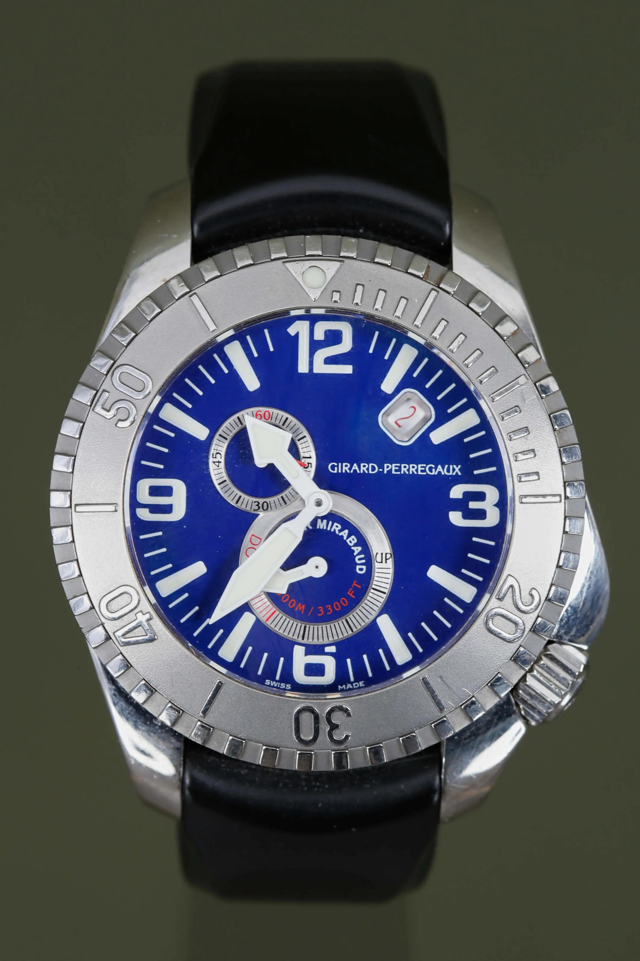 Girard-Perregaux Sea Hawk 44mm Stainless steel Blue