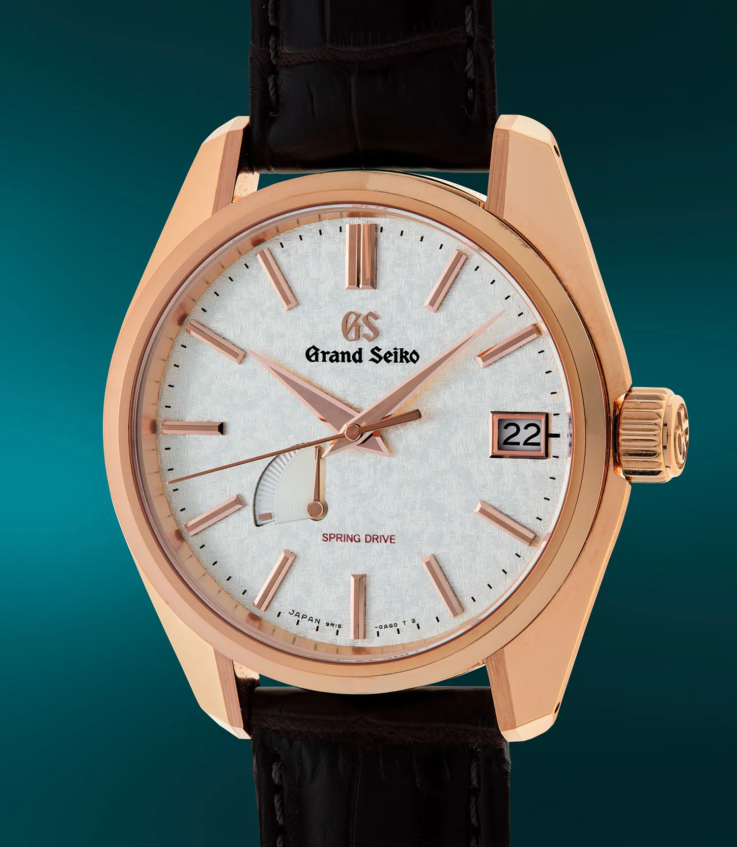 Grand Seiko Spring Drive SBGA384 40mm Rose gold White