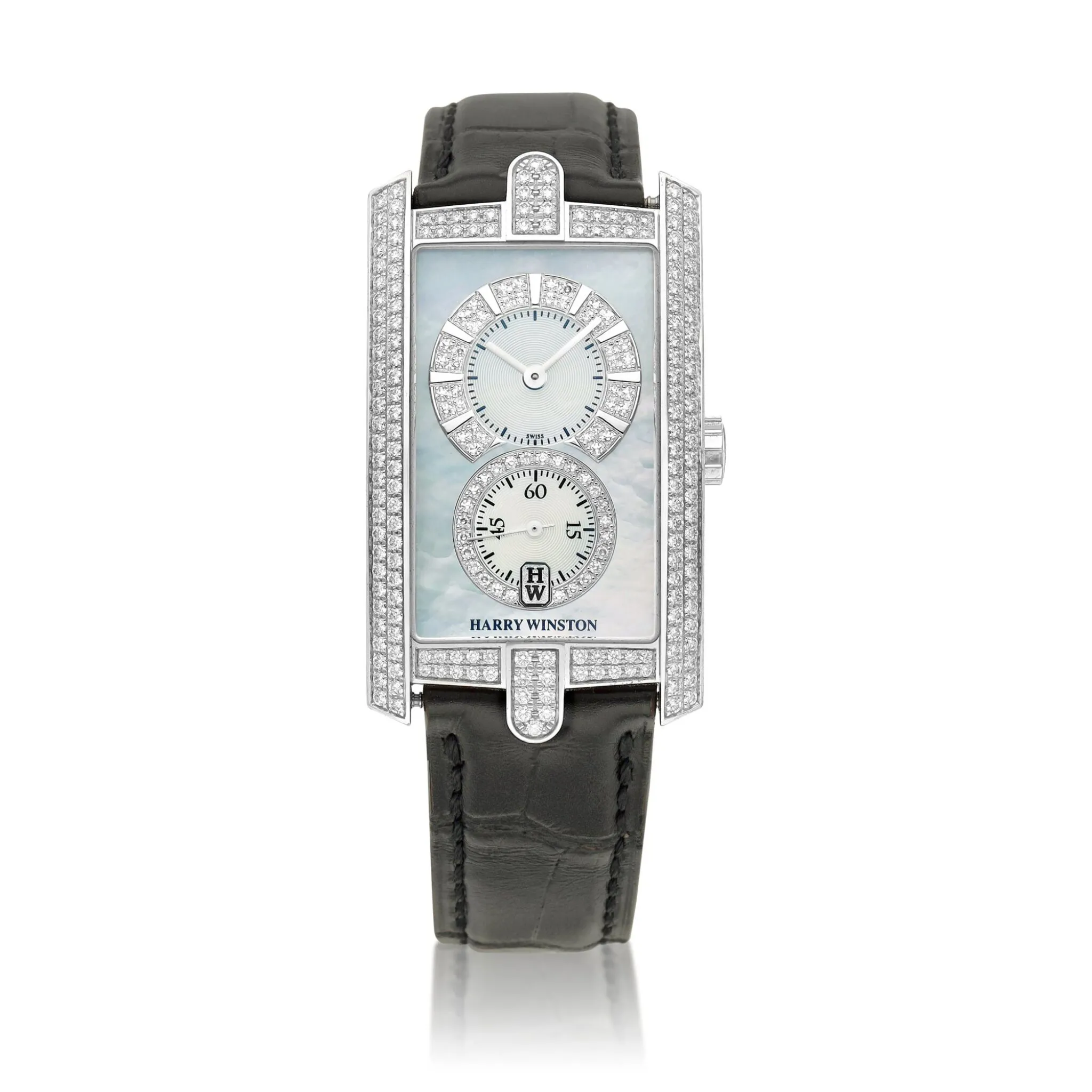 Harry Winston 330/UMW 26mm White gold Mother-of-pearl