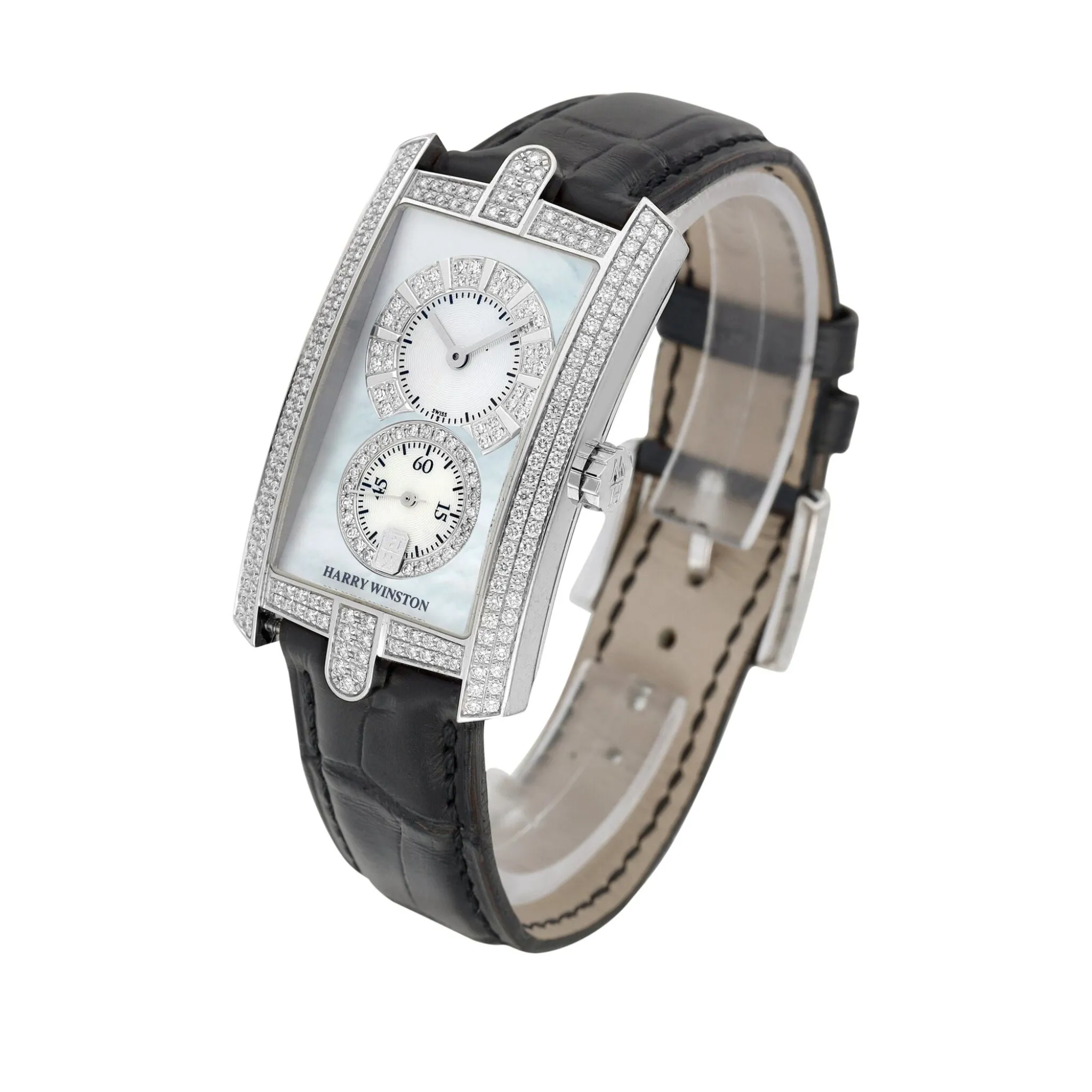 Harry Winston 330/UMW 26mm White gold Mother-of-pearl 1