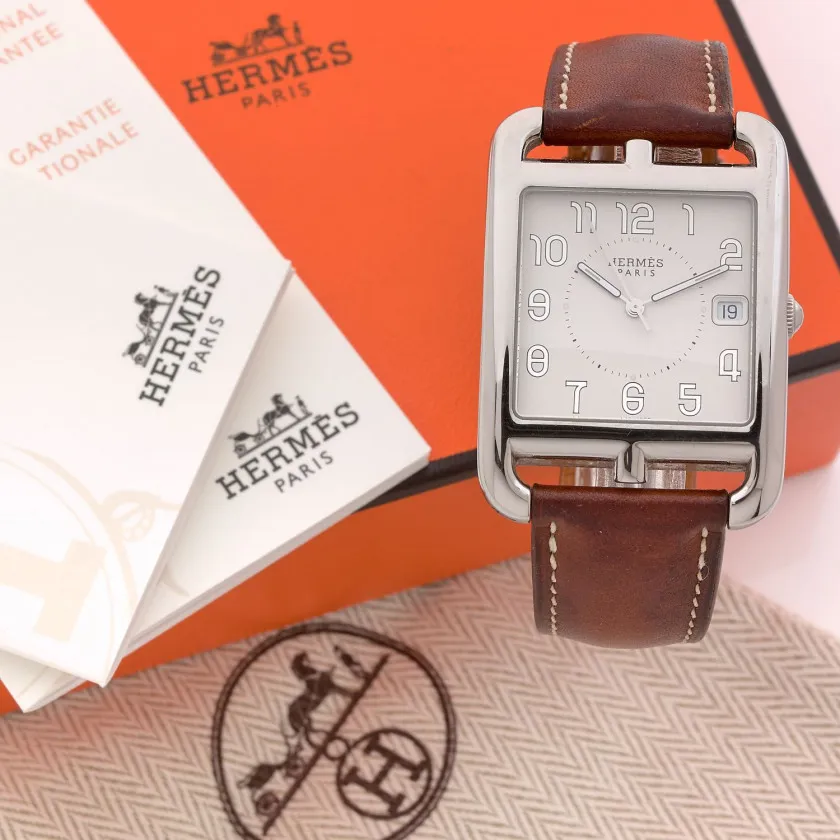 Hermès Cape Cod CC1.810 33mm Stainless steel Silver 2