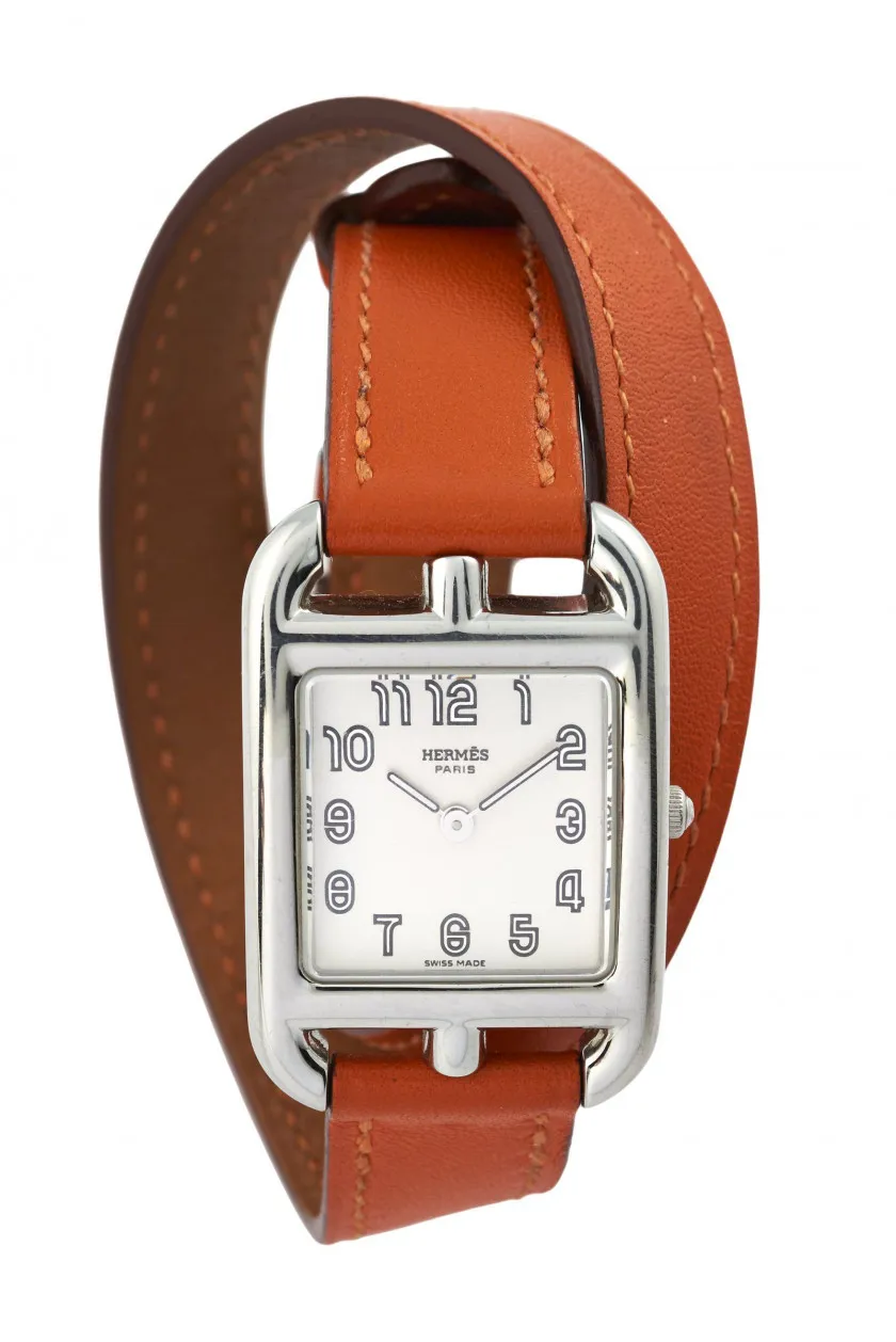 Hermès Cape Cod CC1.210 23mm Stainless steel Cream