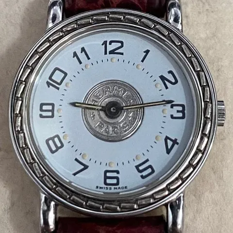 Hermès Sellier 24mm Stainless steel