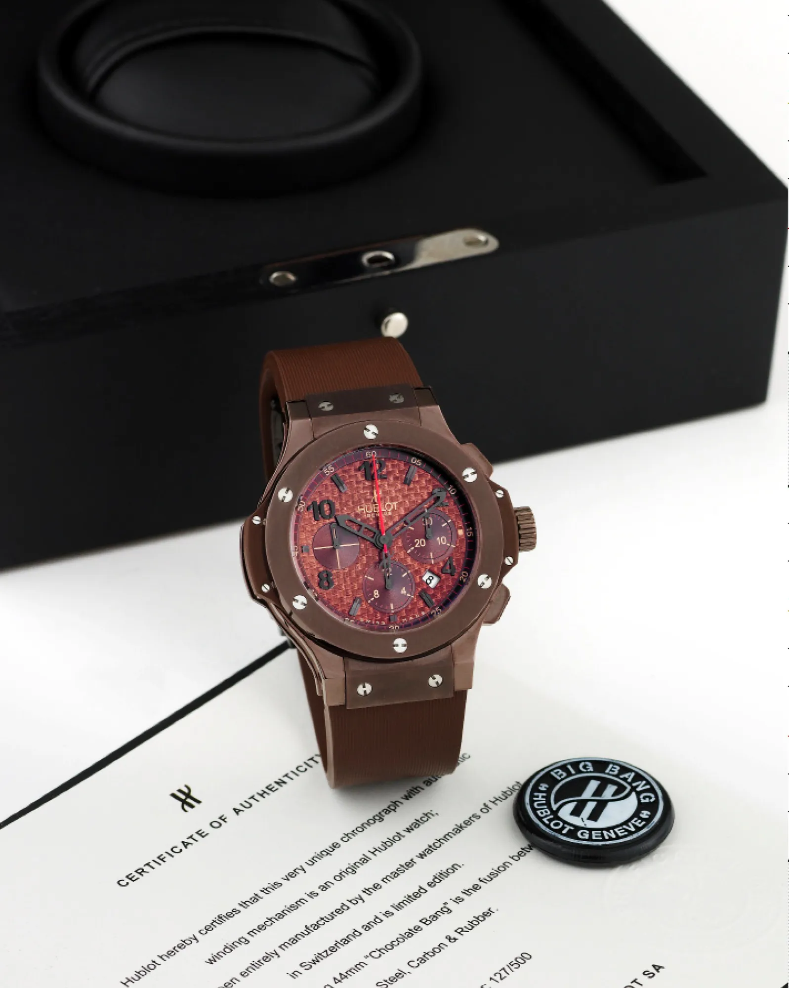 Hublot Big Bang 301.W 44mm Stainless steel Brown