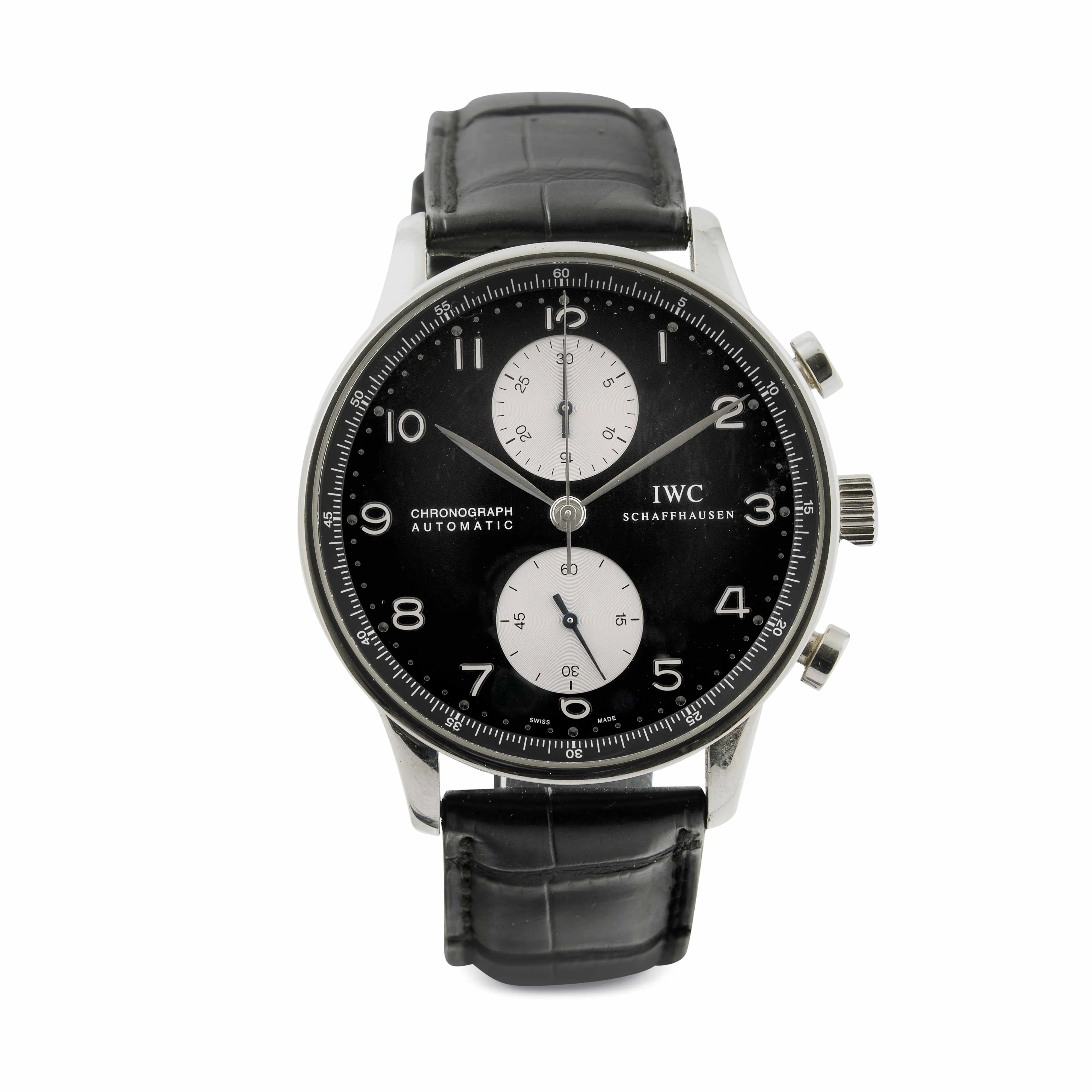 IWC 3714 41mm Stainless steel Black
