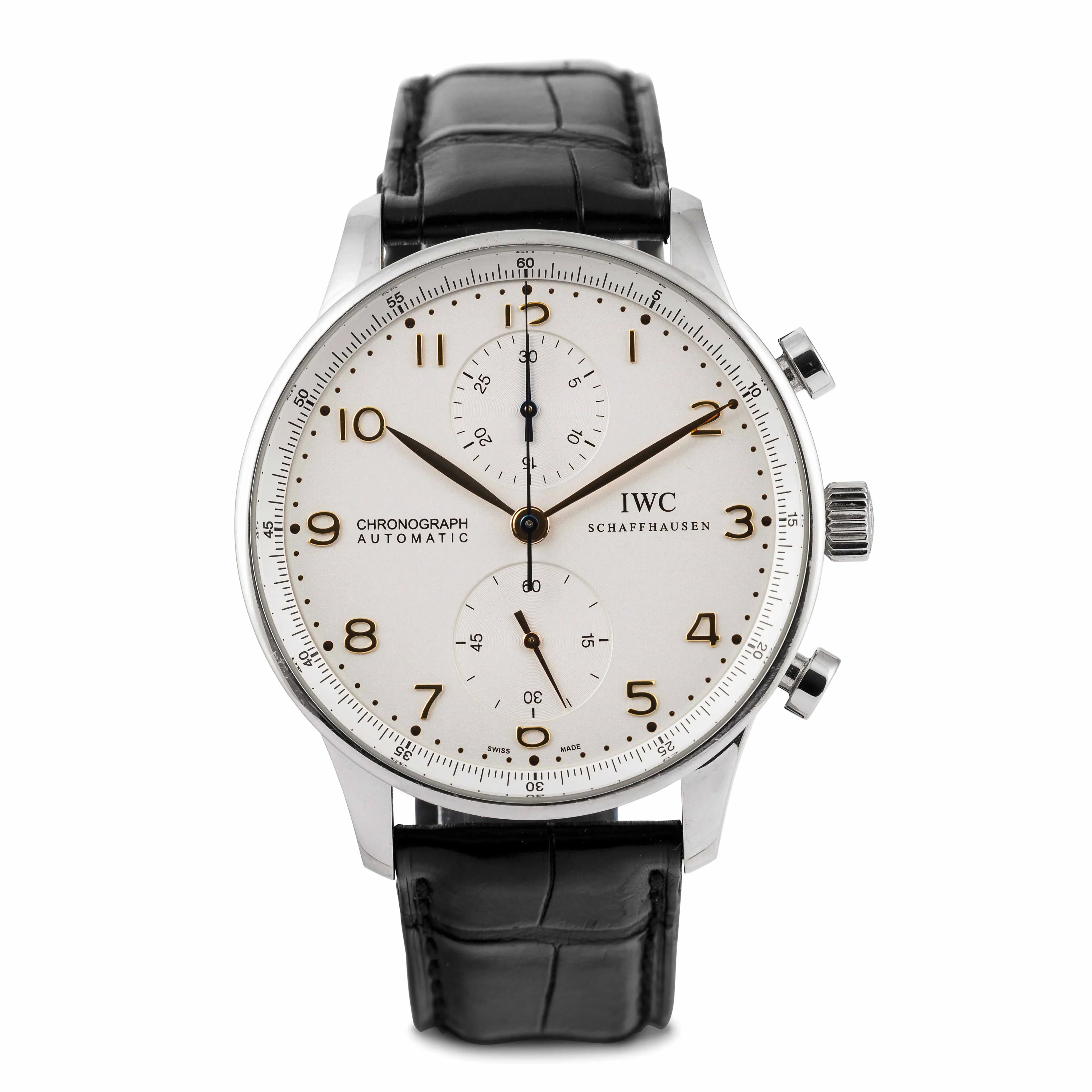 IWC 3714 41mm Stainless steel White