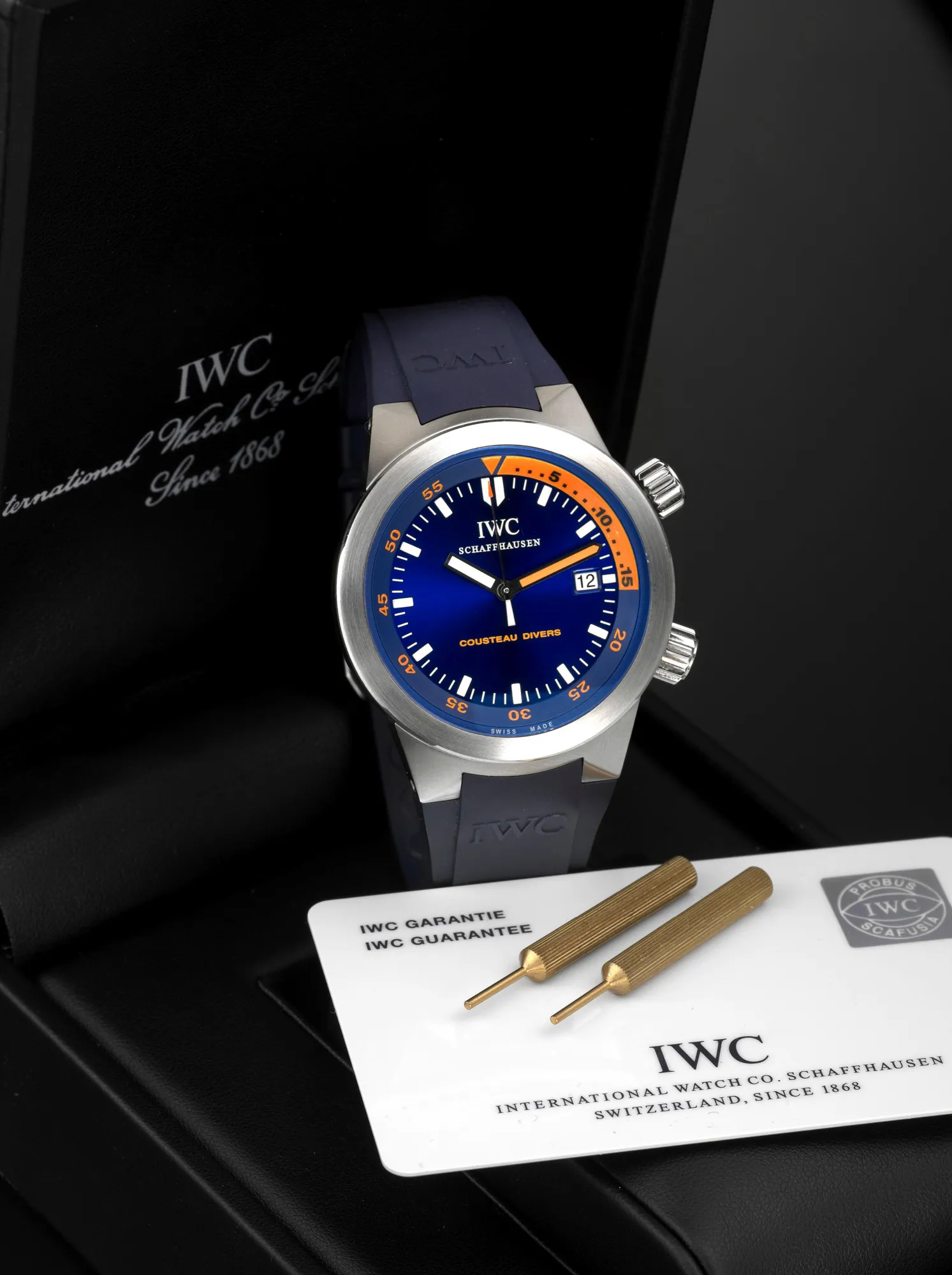 IWC Aquatimer Automatic 3548 42mm Stainless steel Blue