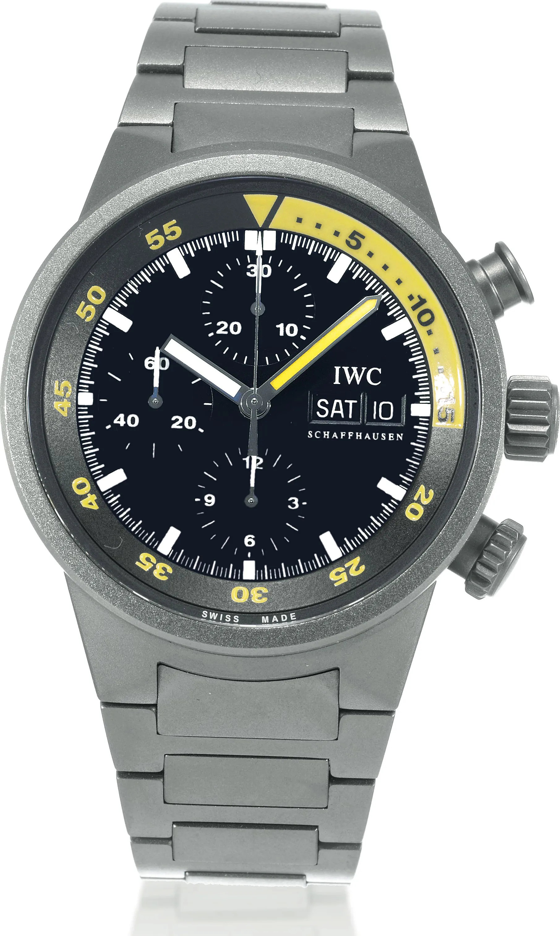 IWC Aquatimer IW3719 42mm Titanium Black