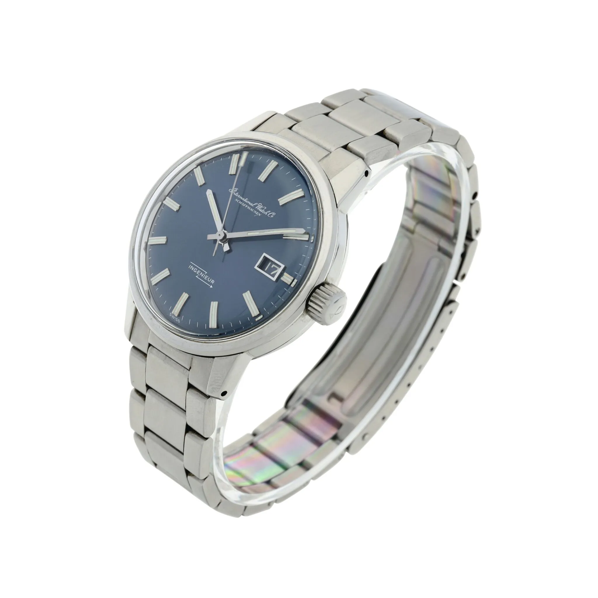 IWC Ingenieur 866 37mm Stainless steel Blue 1