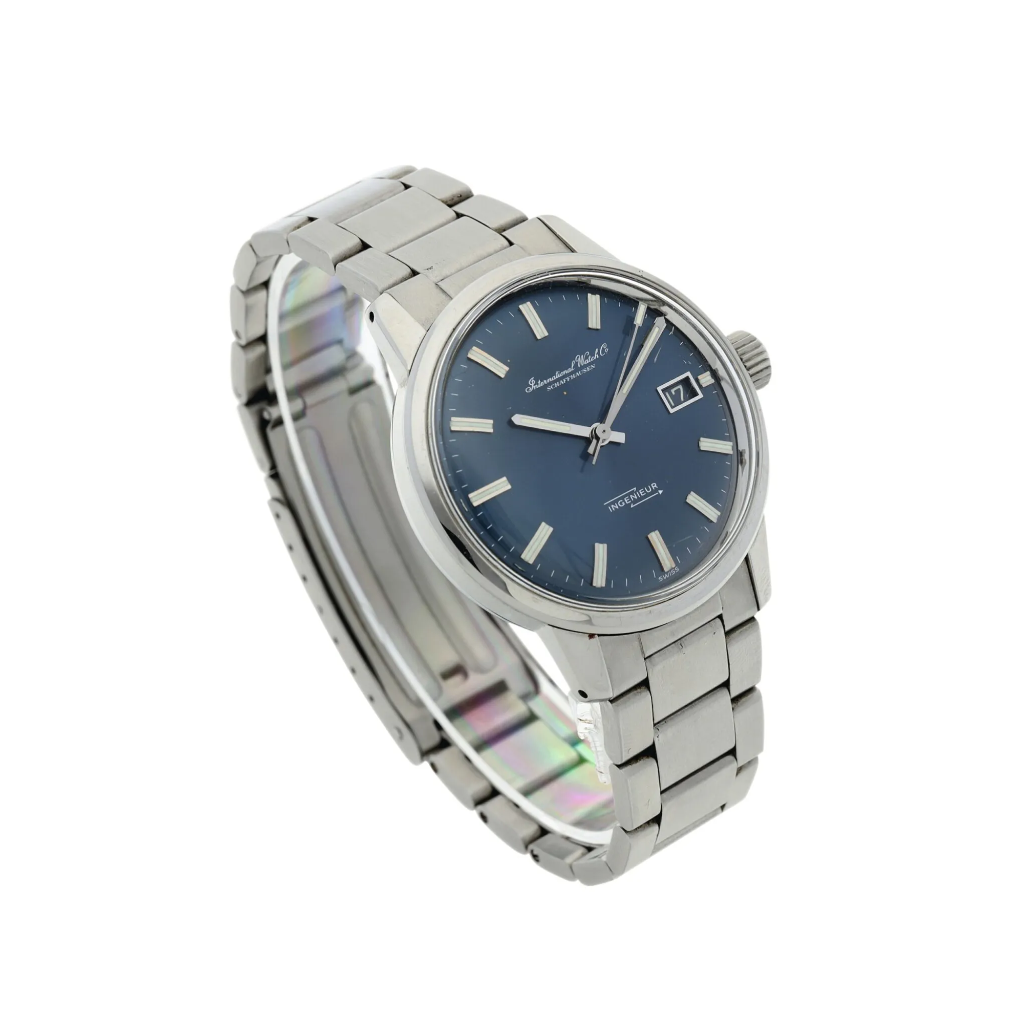 IWC Ingenieur 866 37mm Stainless steel Blue 2