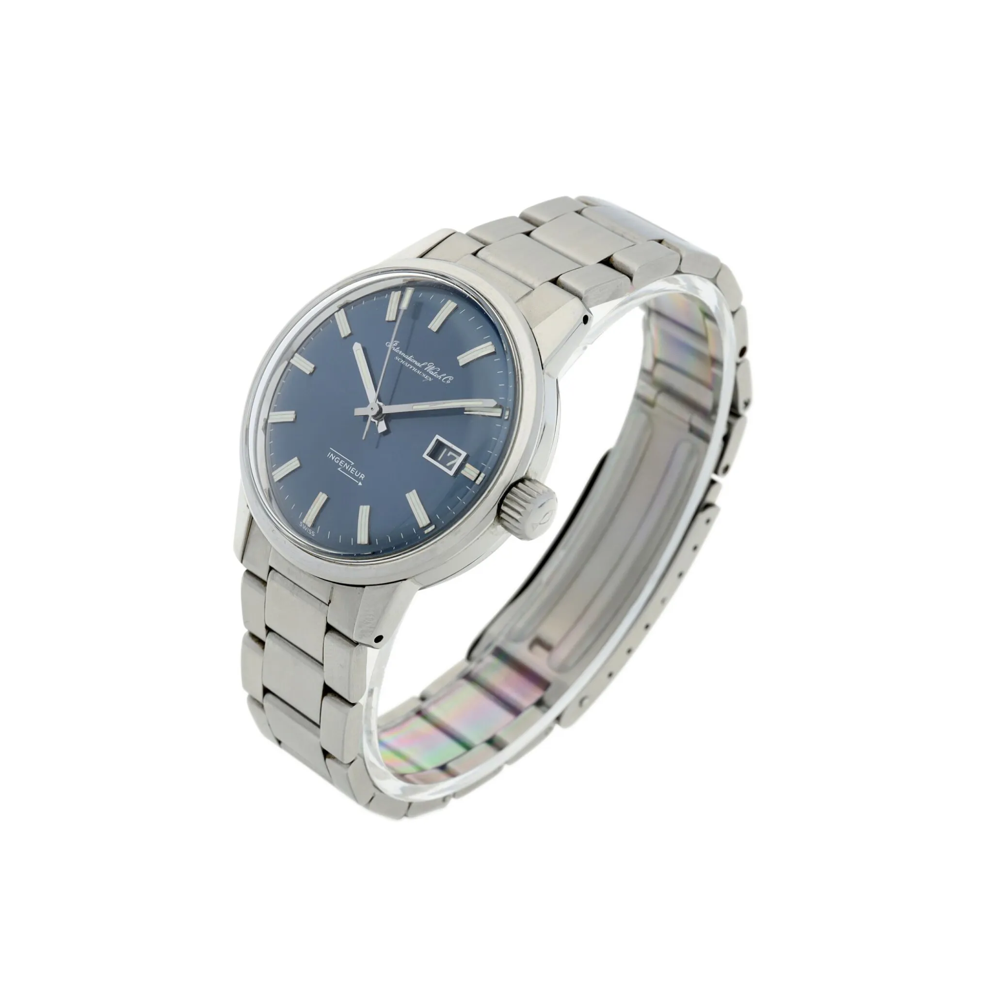 IWC Ingenieur 866 37mm Stainless steel Blue 1