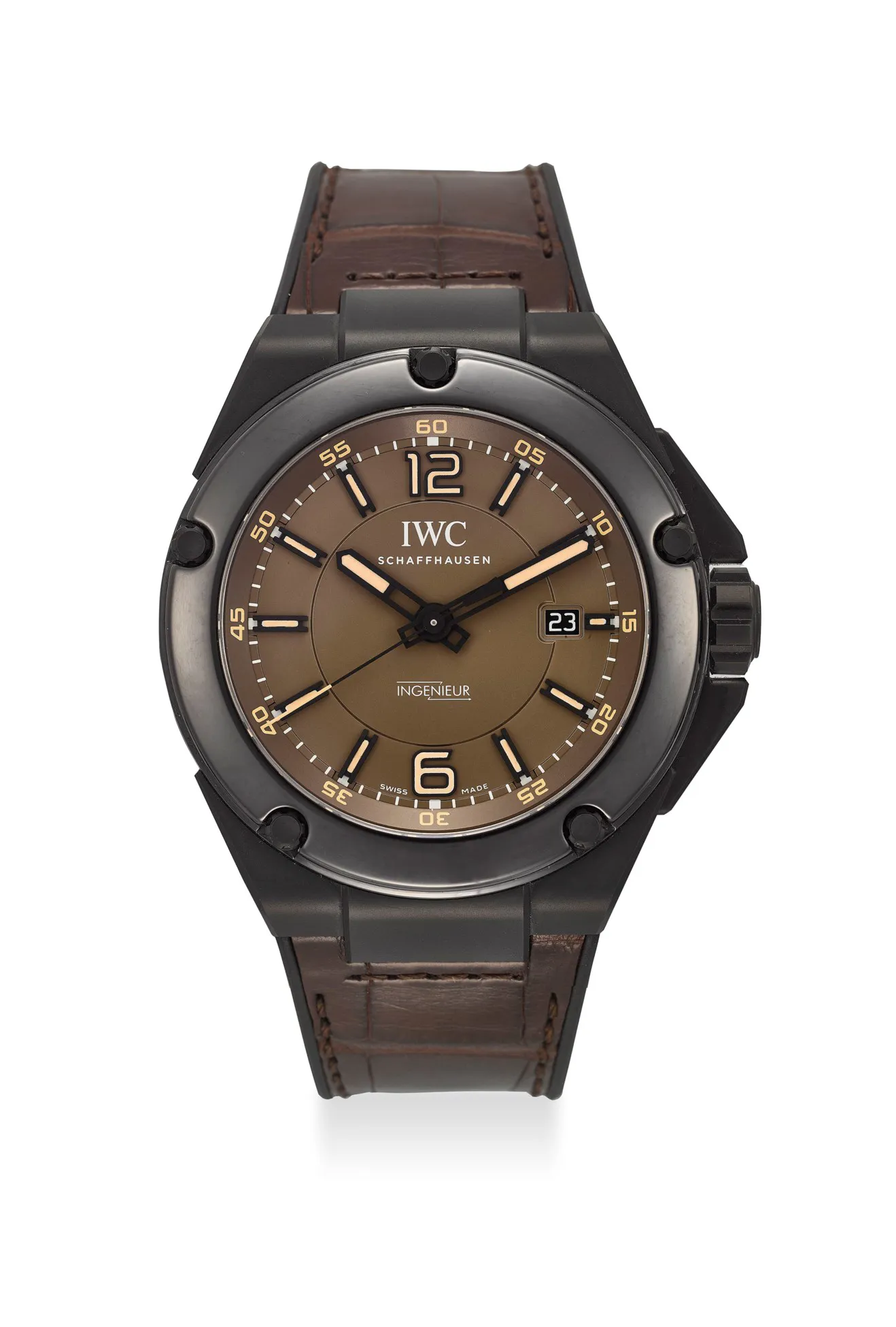 IWC Ingenieur IW322504 46mm Ceramic Brown