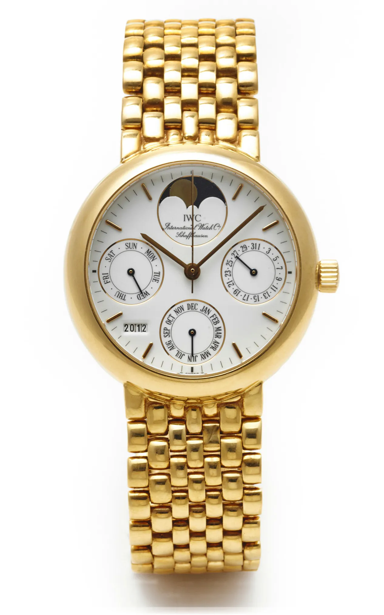 IWC Portofino IW3541 35mm Yellow gold White