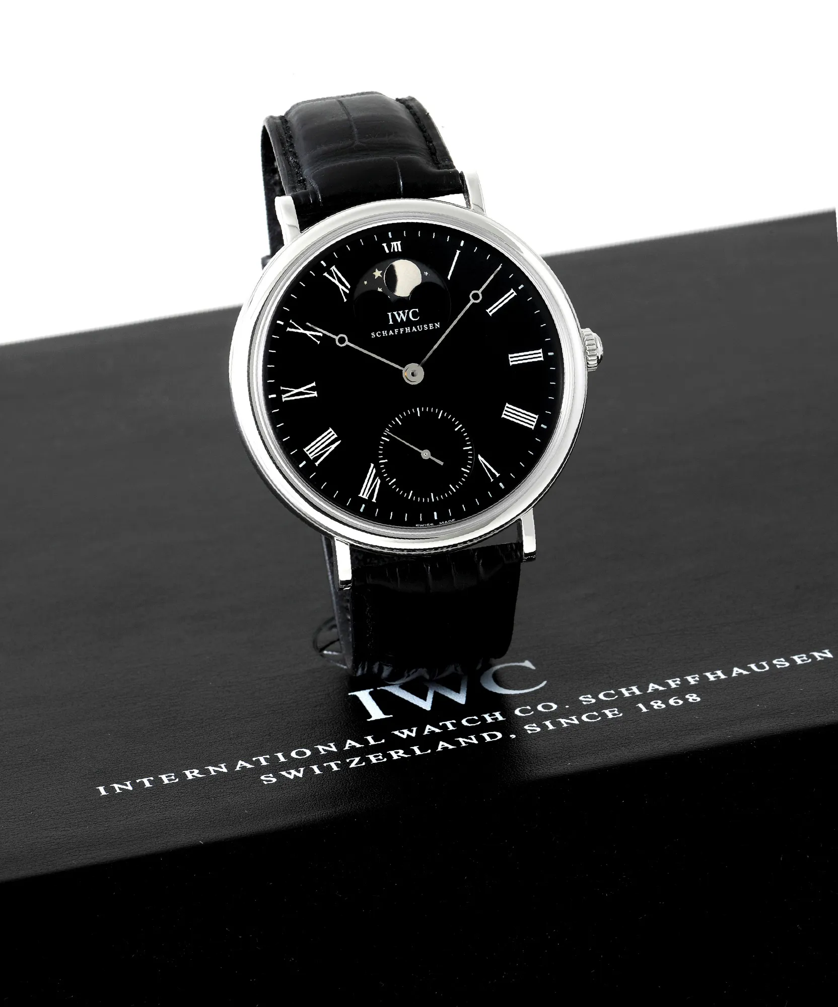 IWC Portofino IW544801 46mm Stainless steel Black