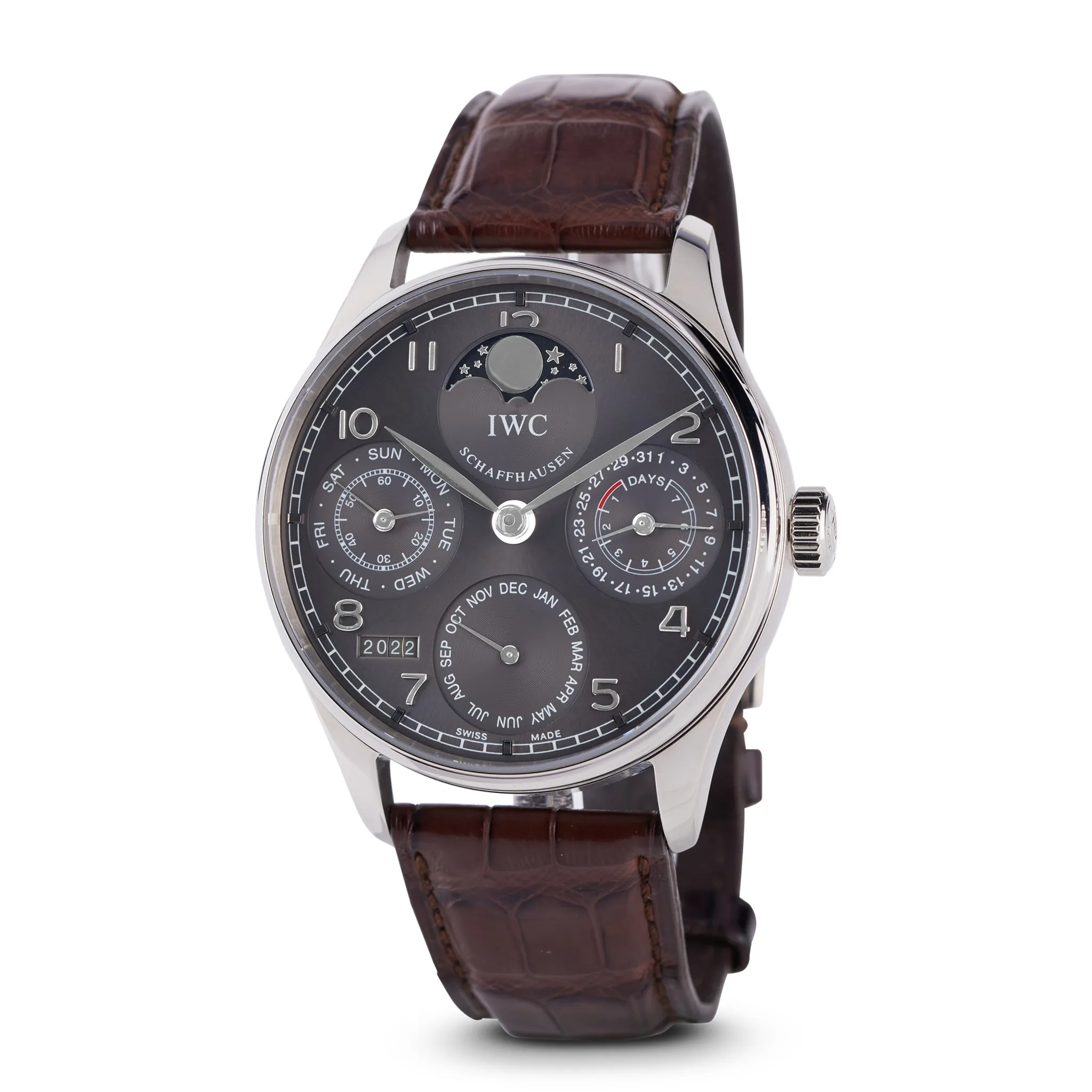 IWC Portugieser IW502218 42mm White gold Gray